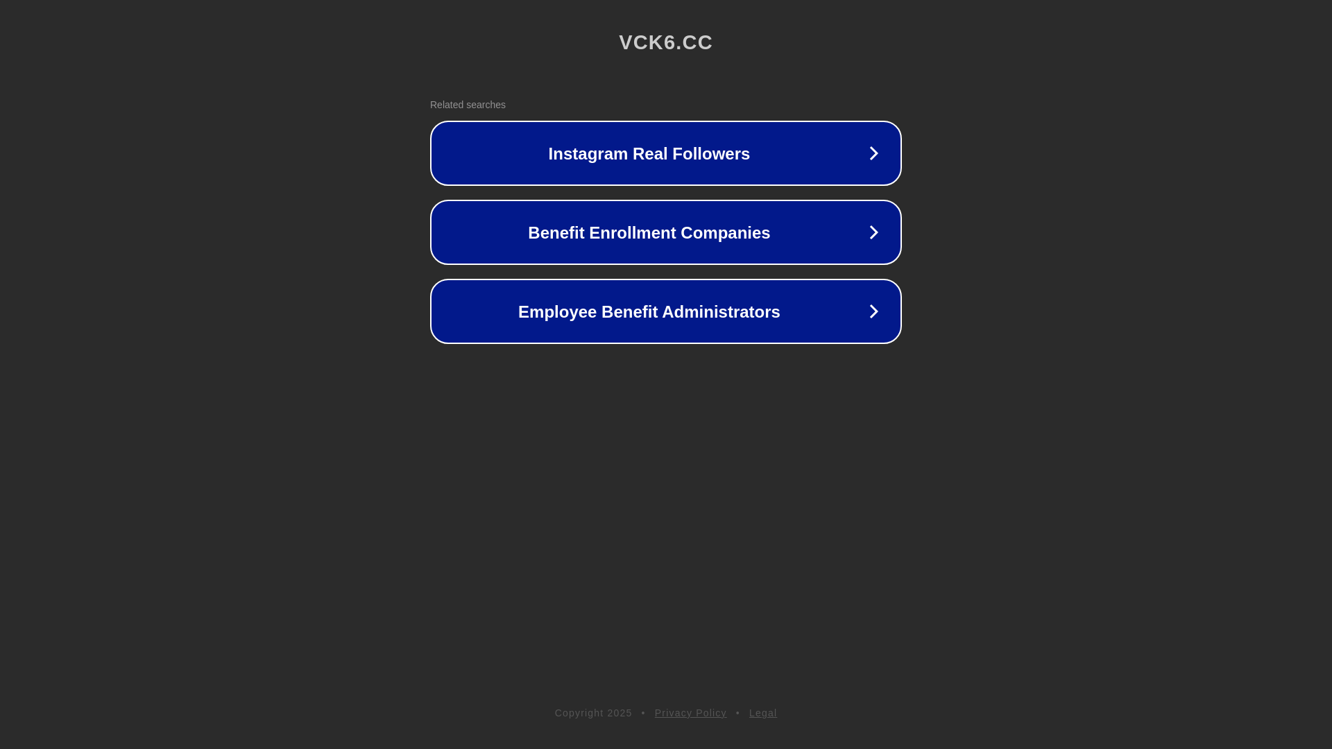 website screenshot of https://vck6.cc/