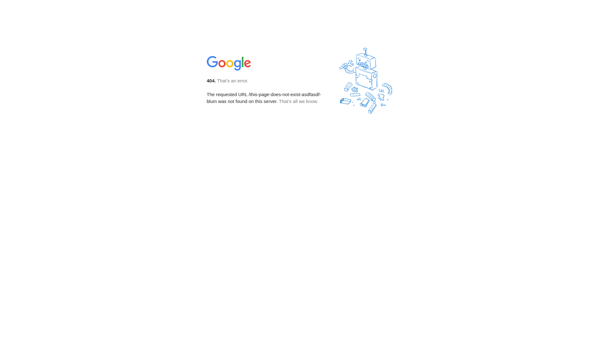 website screenshot of https://www.google.ch/this-page-does-not-exist-asdfasdf-blum