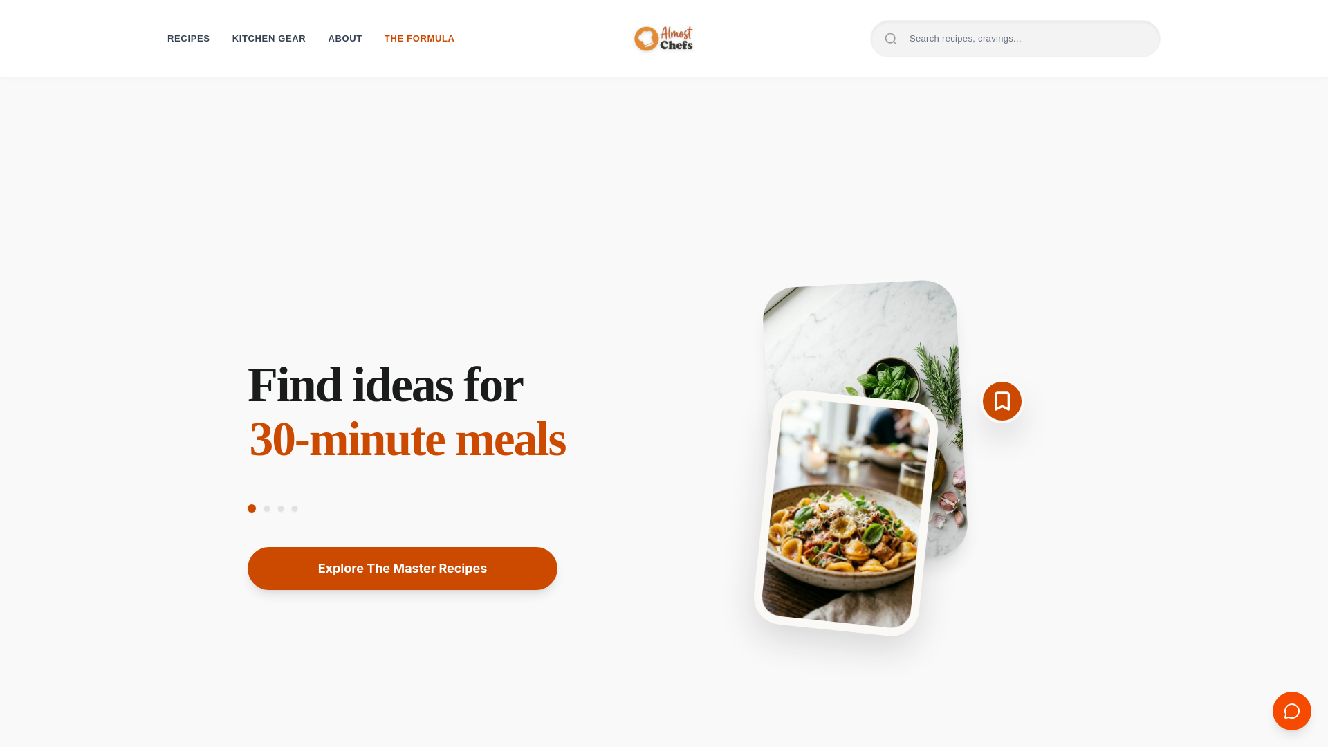 website screenshot of https://gutrenurecipes.com