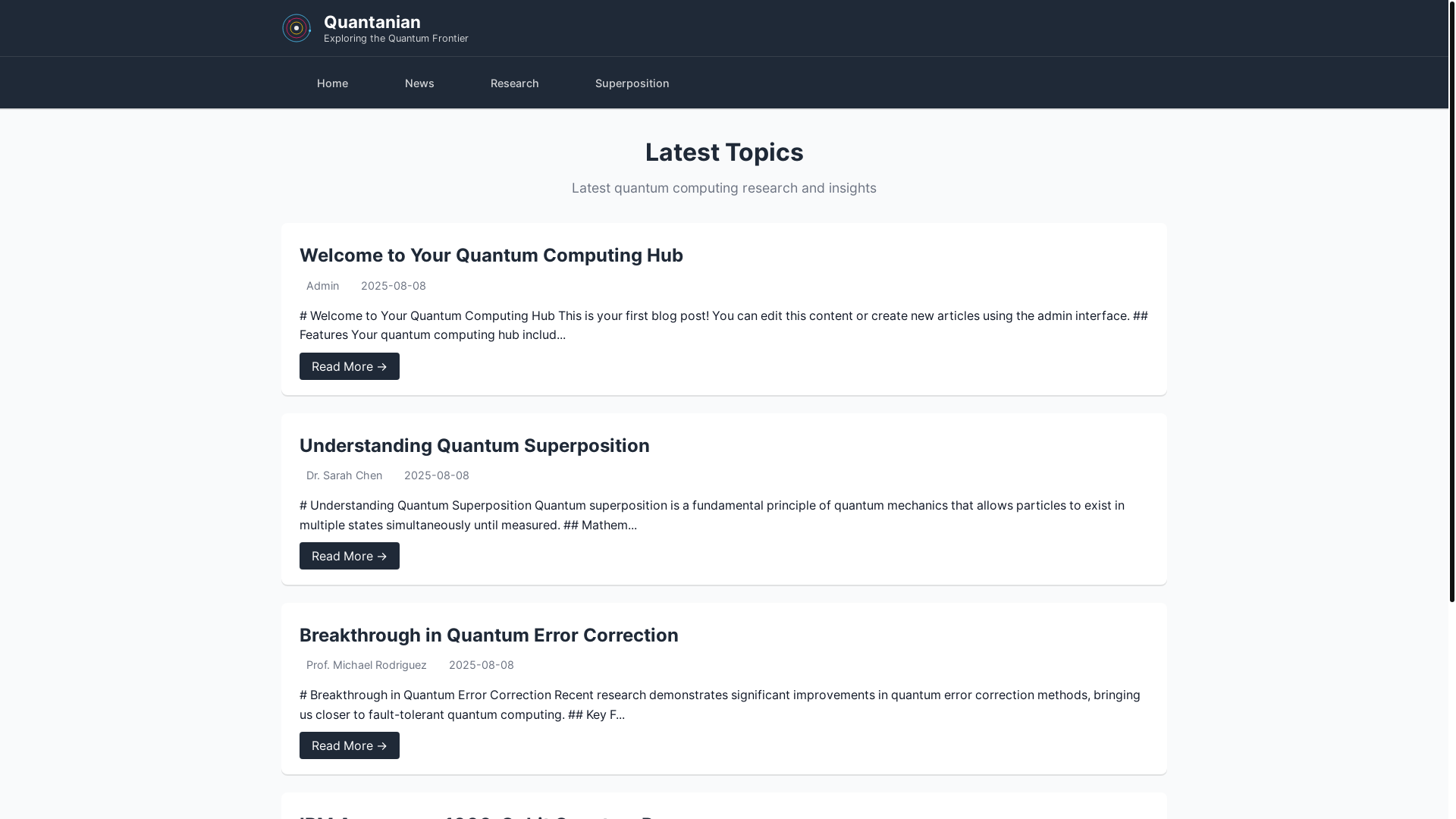 website screenshot of https://quanta-79a.pages.dev/
