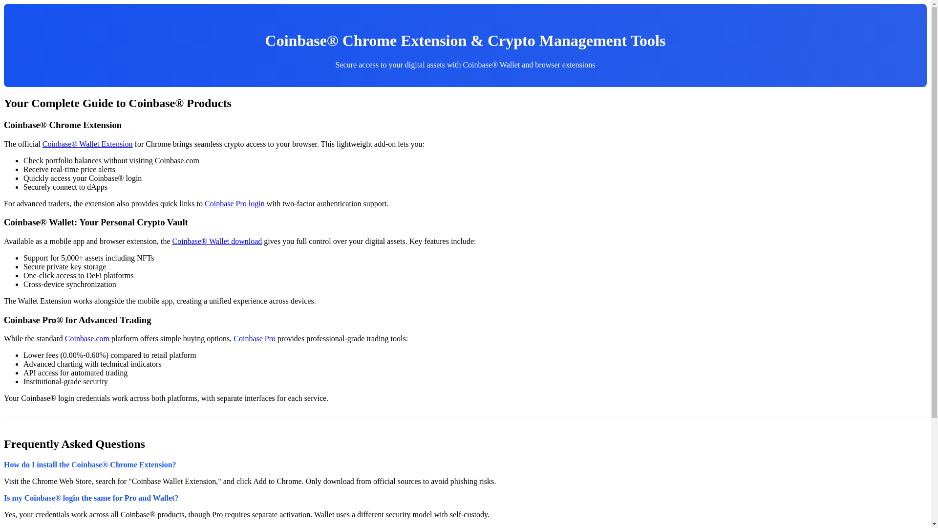website screenshot of https://coinbase-chrome-extension.pages.dev/