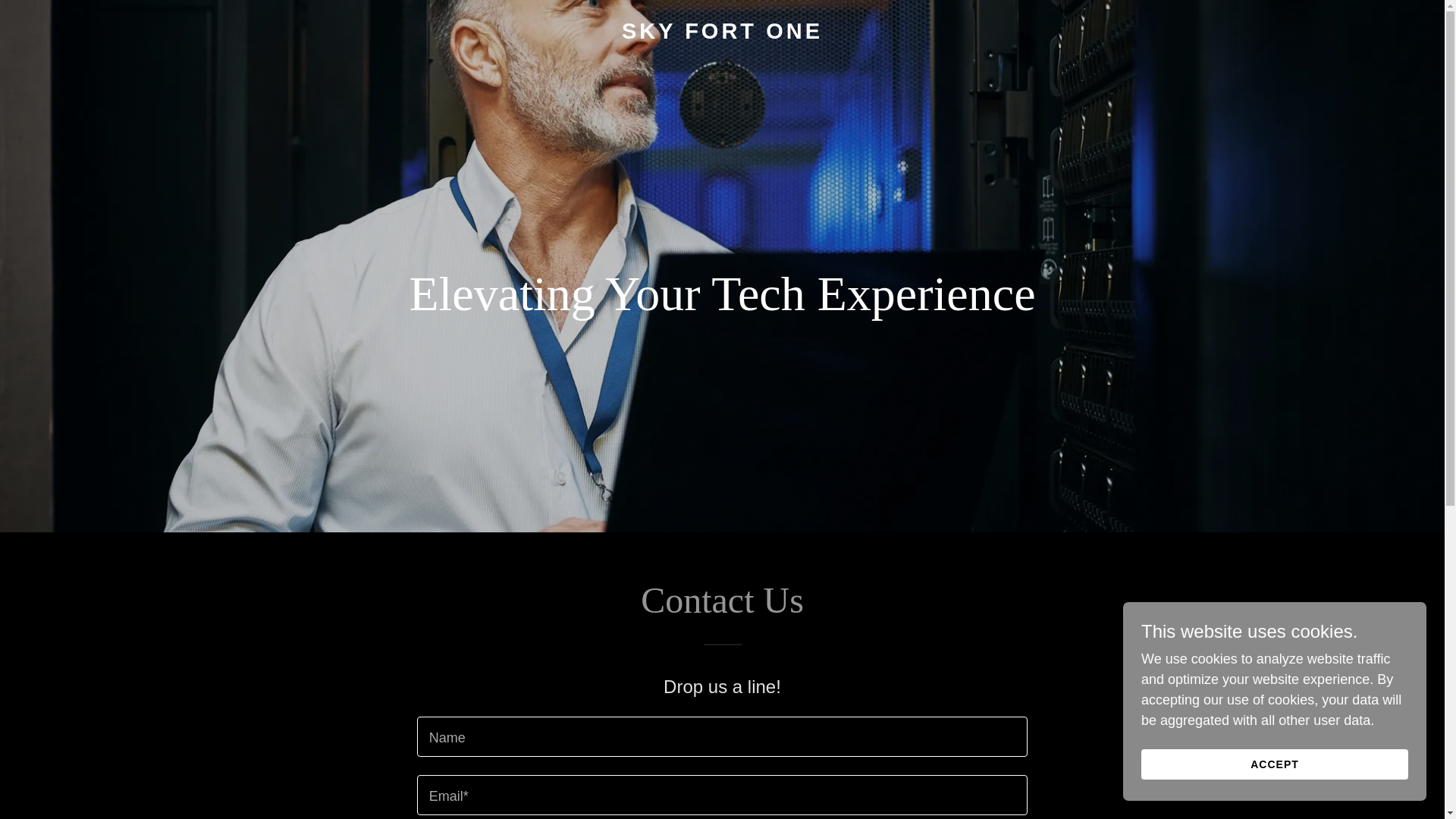 website screenshot of https://skyfortone.com/