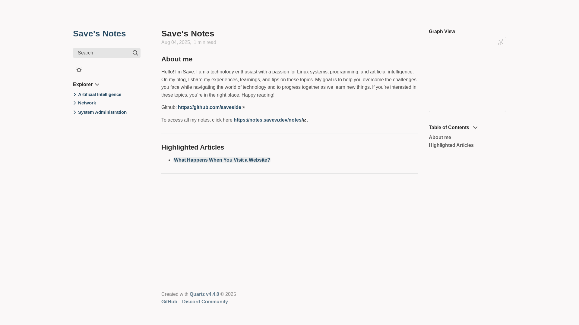 website screenshot of https://notes-savew-dev.pages.dev/