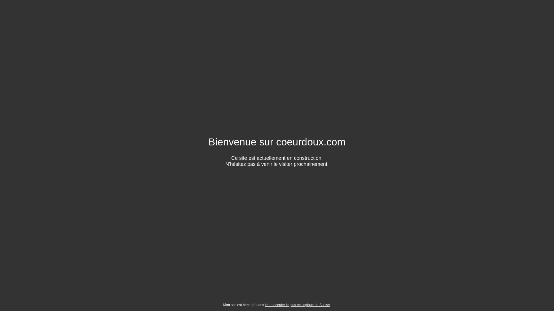 website screenshot of https://coeurdoux.fr/