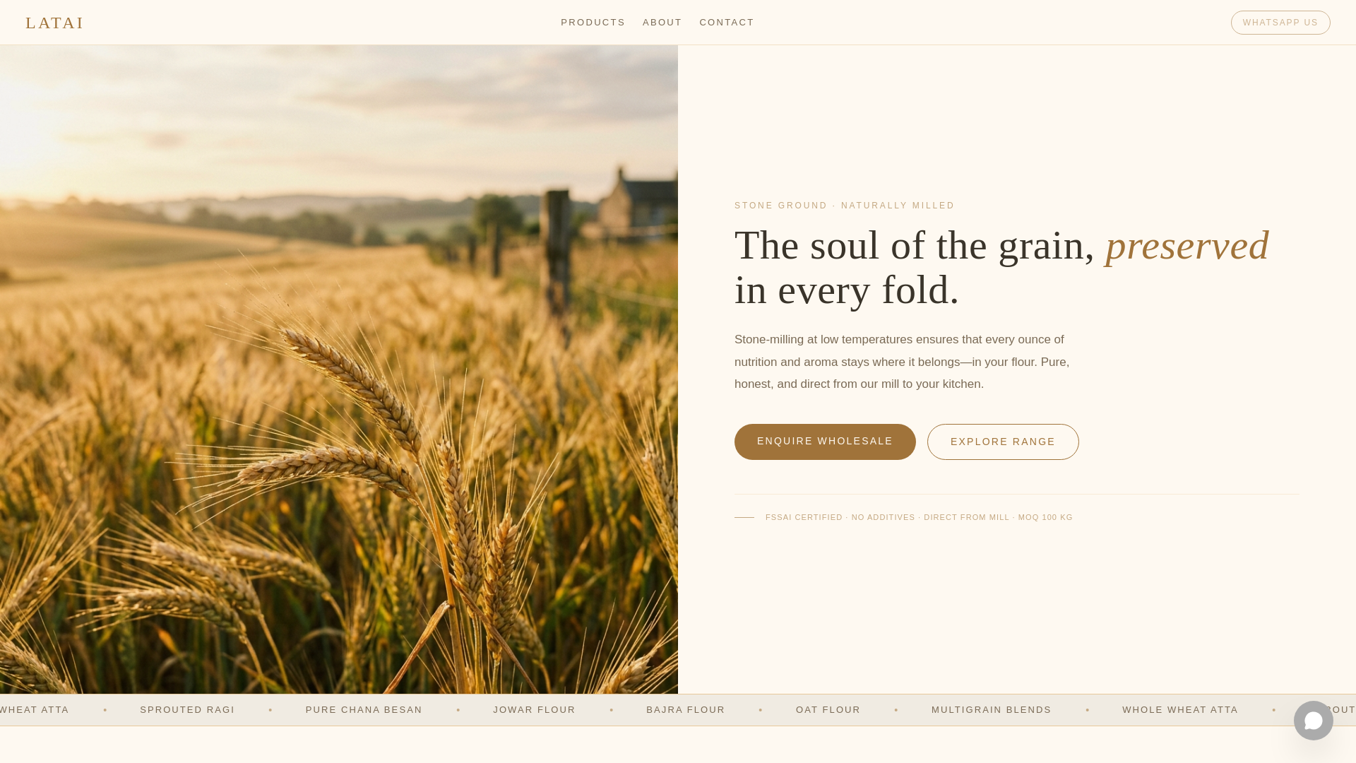 website screenshot of https://latai-mill.pages.dev/