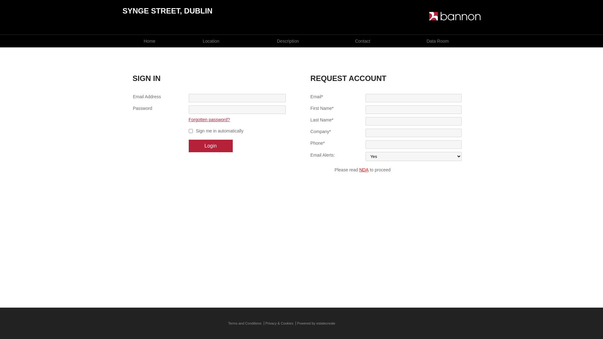 website screenshot of https://syngestreetdublin.com