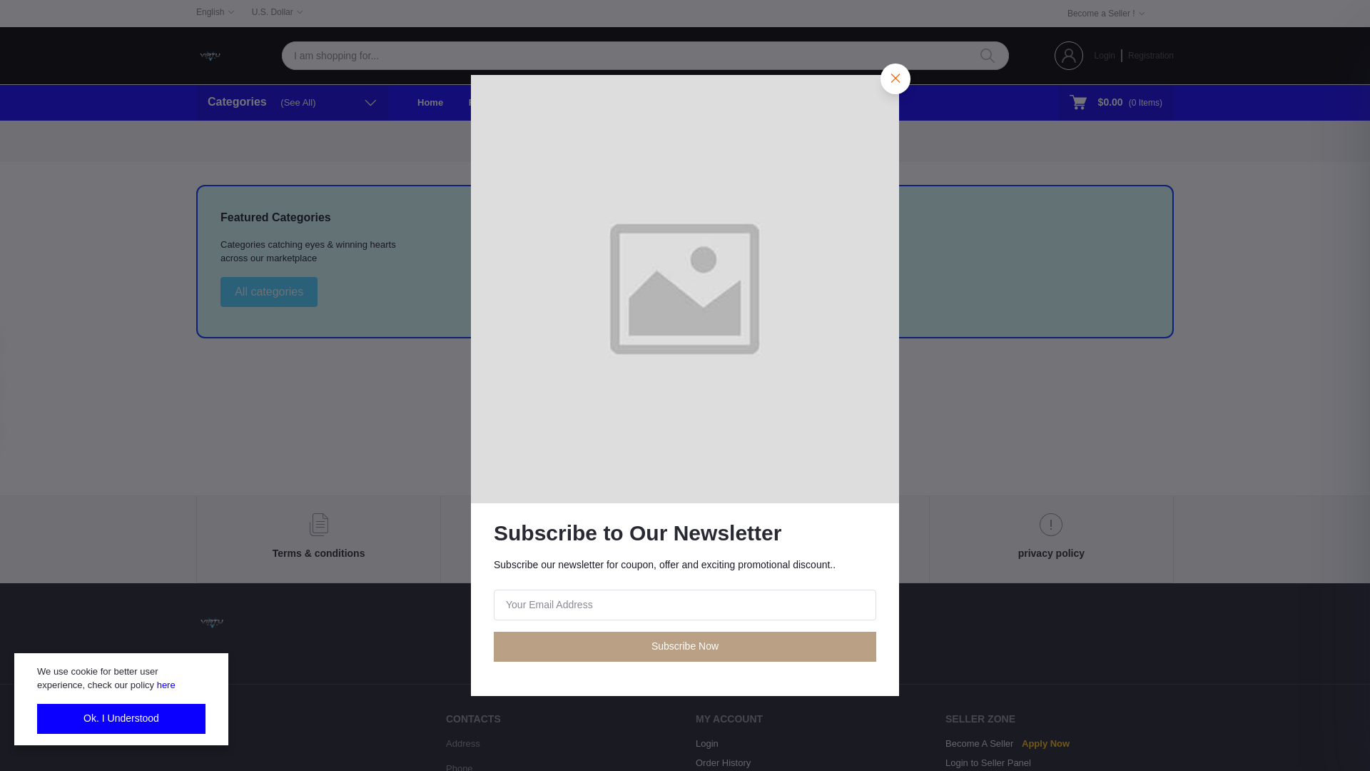 website screenshot of https://virtumodeshop.com