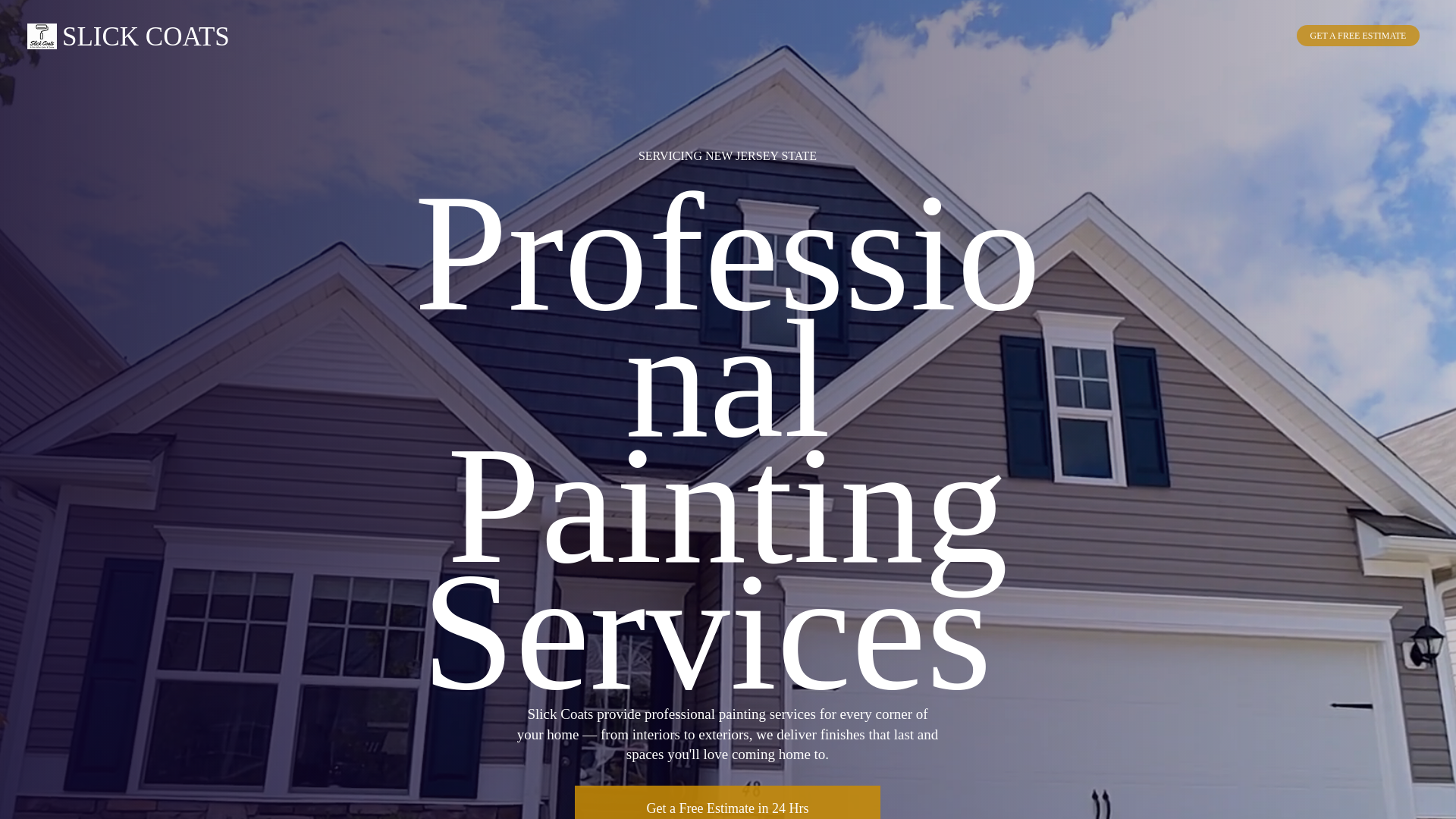 website screenshot of https://slickcoats.com/