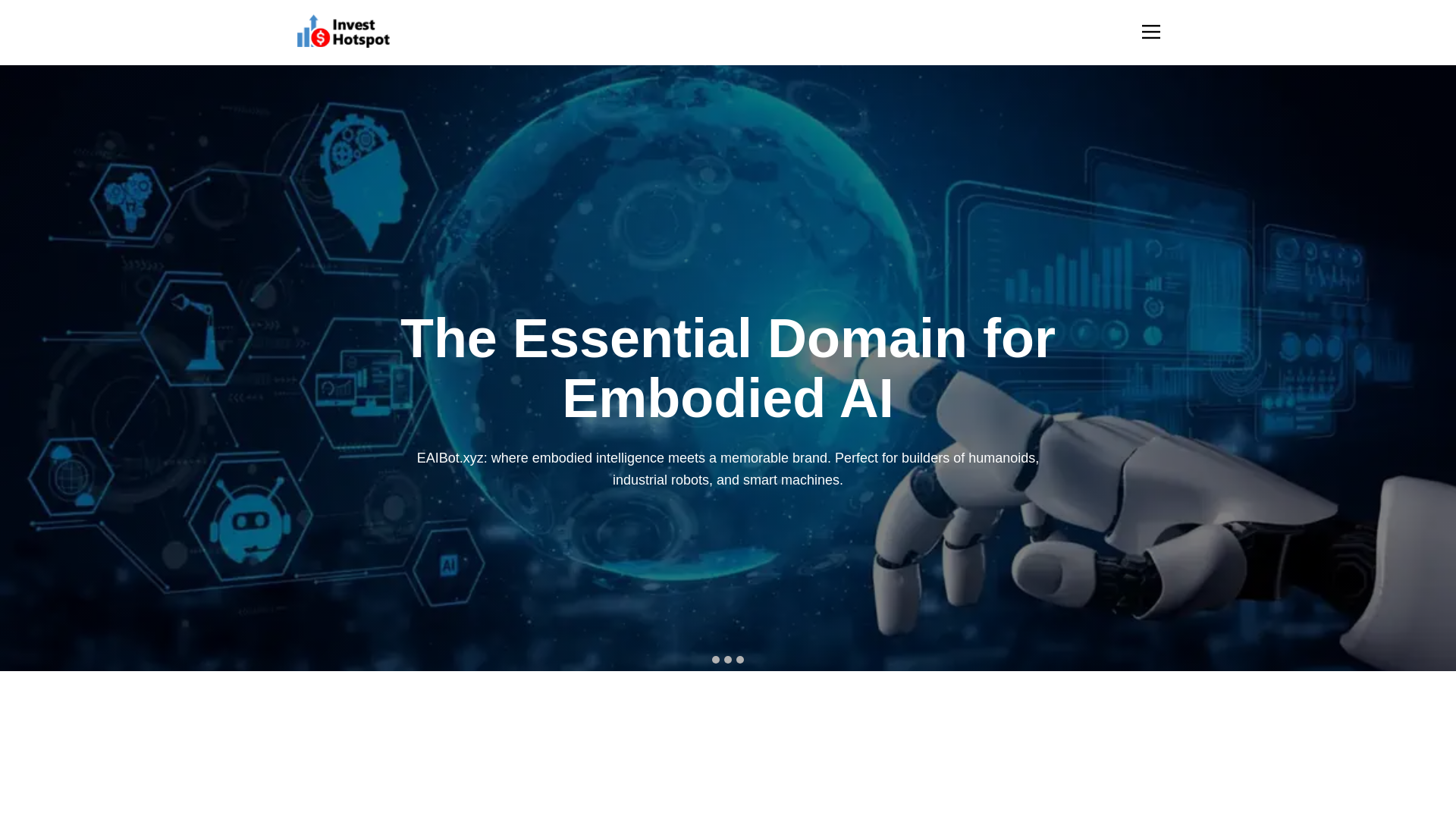 website screenshot of https://eaibot-xyz.pages.dev/