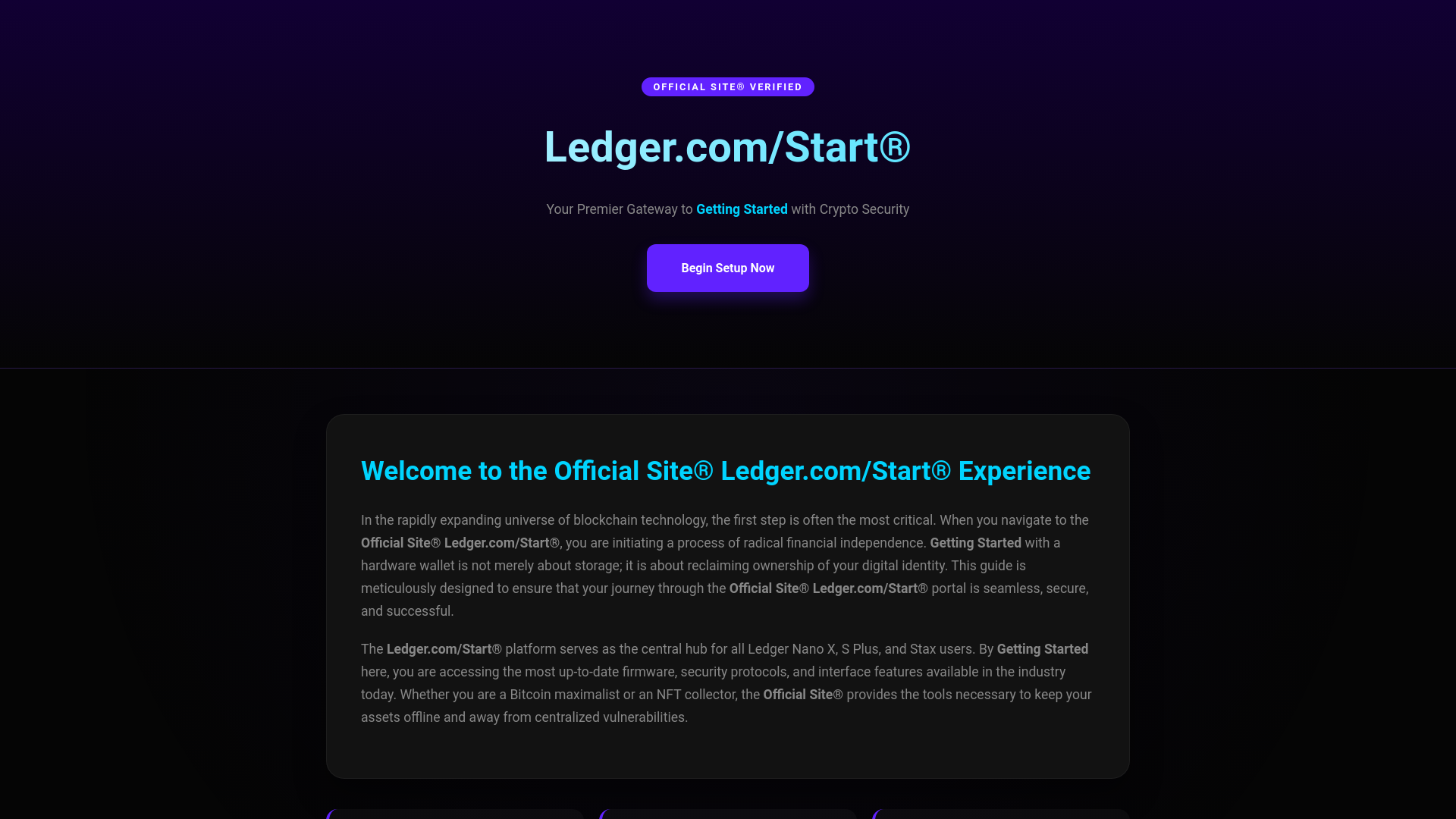 website screenshot of https://ledgerr-com-help.wasmer.app