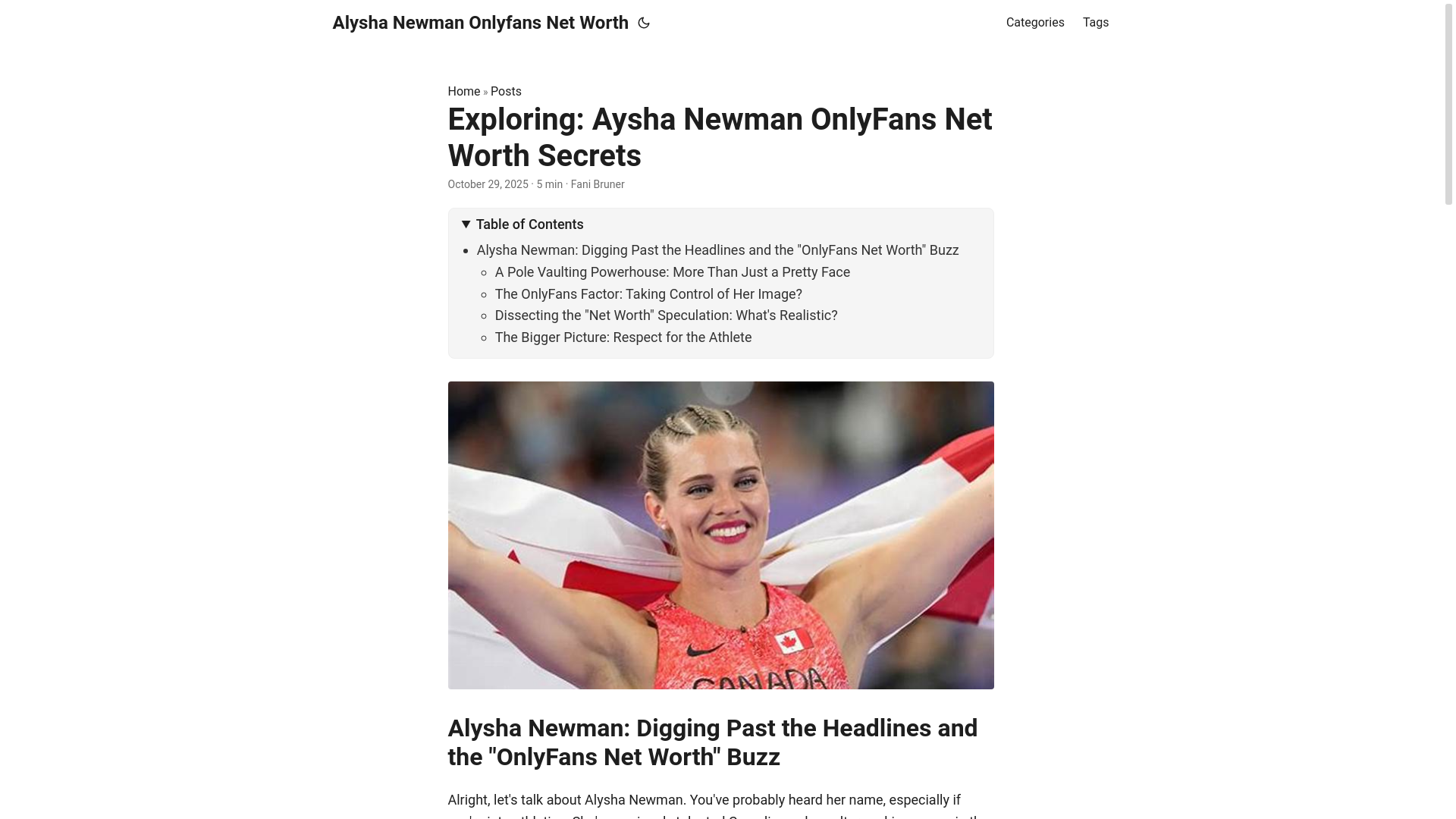 website screenshot of https://alysha-newman-onlyfans-net-worth.pages.dev/