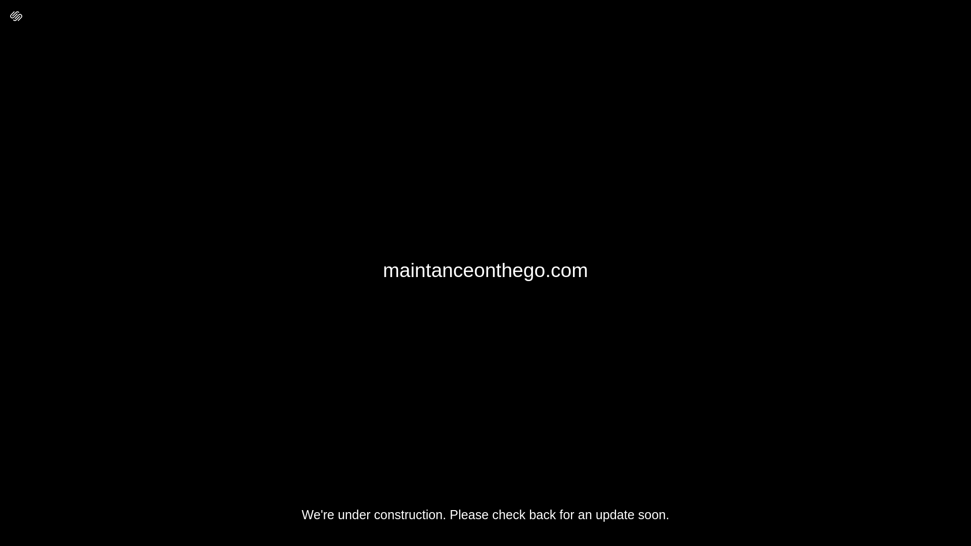 website screenshot of https://maintanceonthego.com/