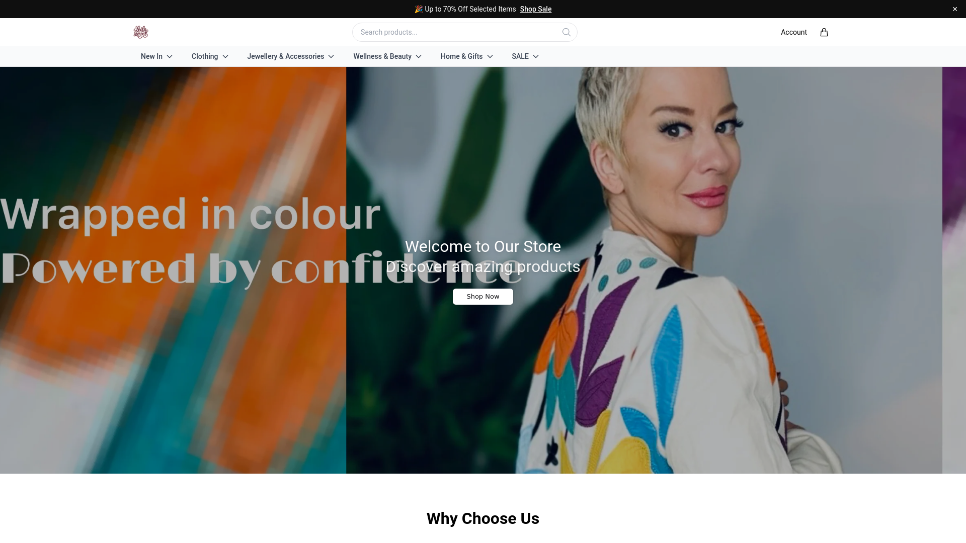 website screenshot of https://myleilaloves.shop/