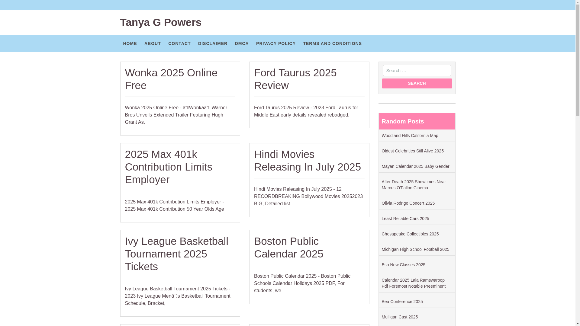 website screenshot of https://tanyagpowersr.pages.dev/