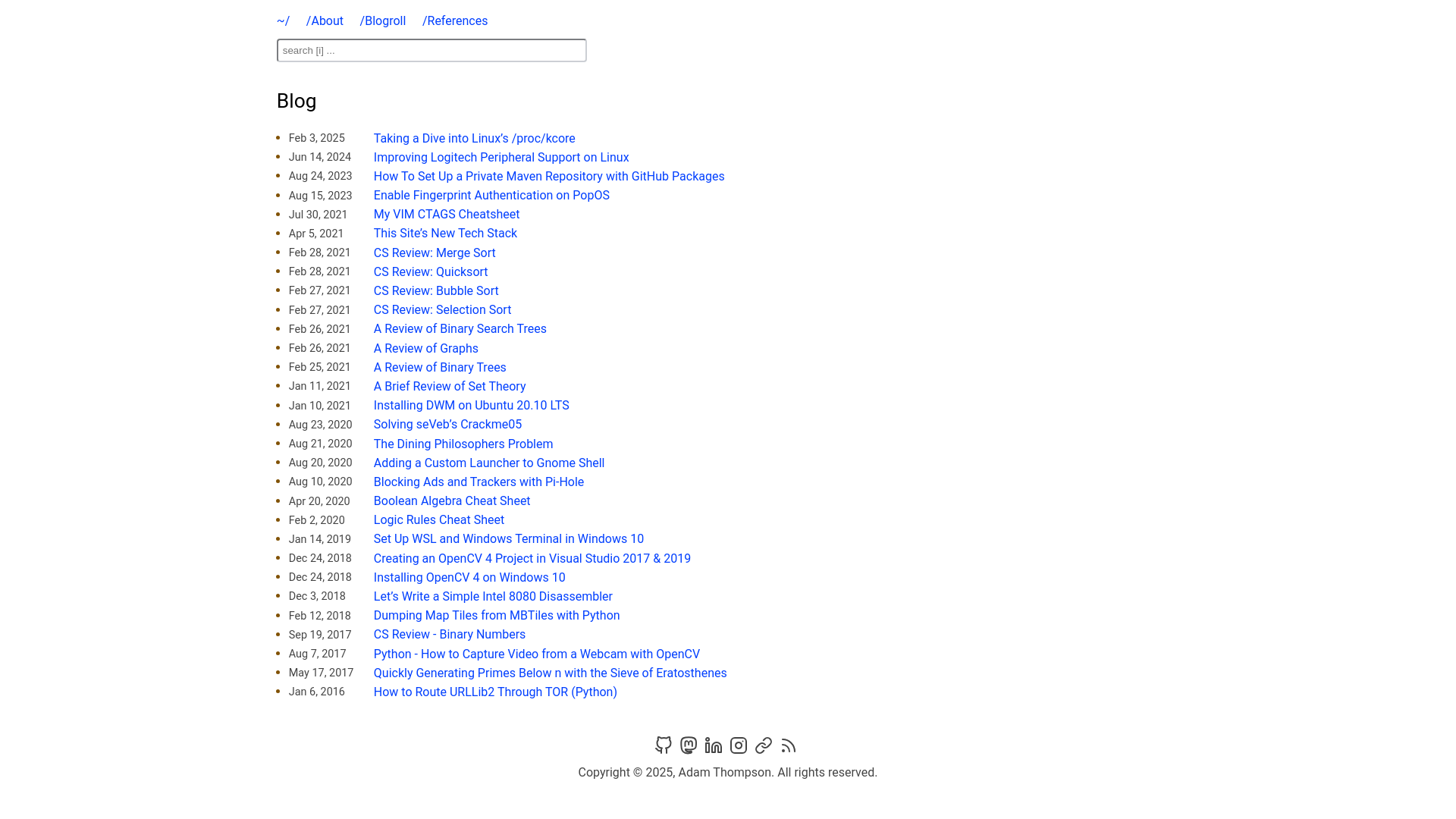 website screenshot of https://hackeradam-com.pages.dev/