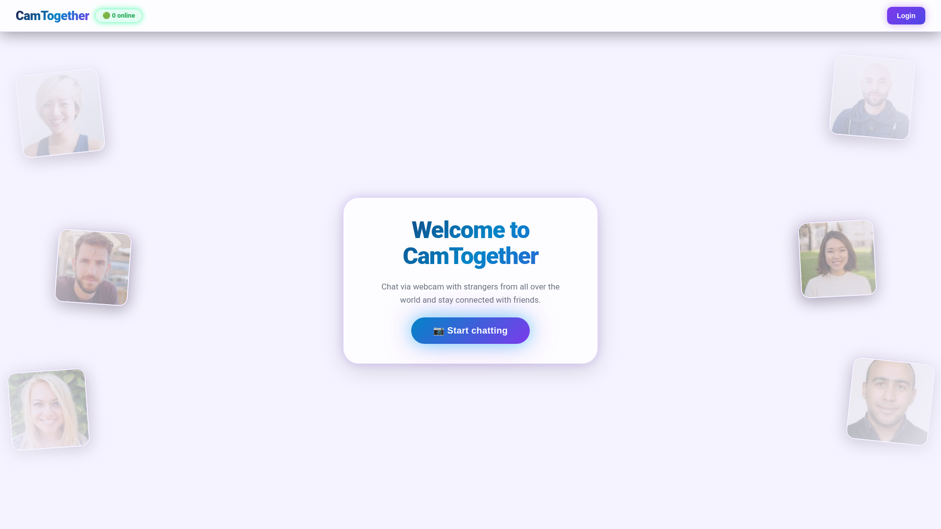 website screenshot of https://c2c-live.space/