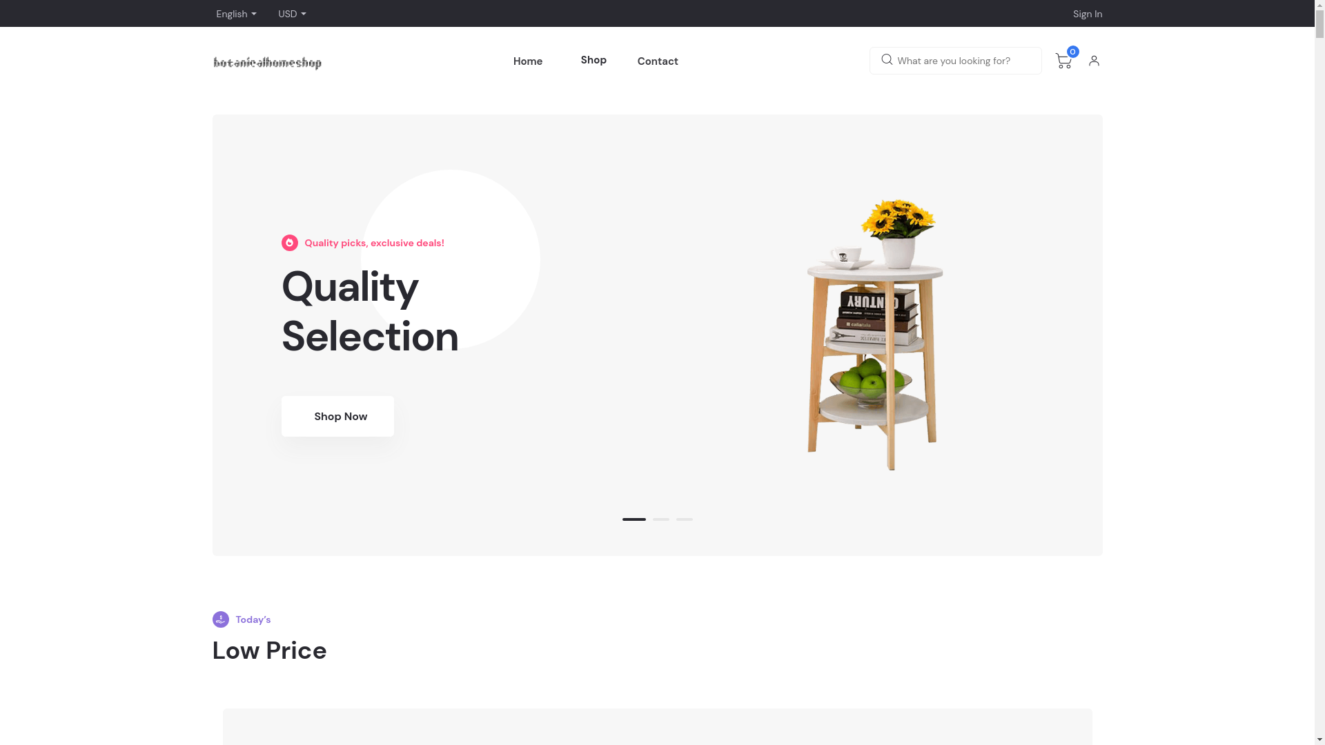 website screenshot of https://botanicalhomeshop-com.pages.dev/