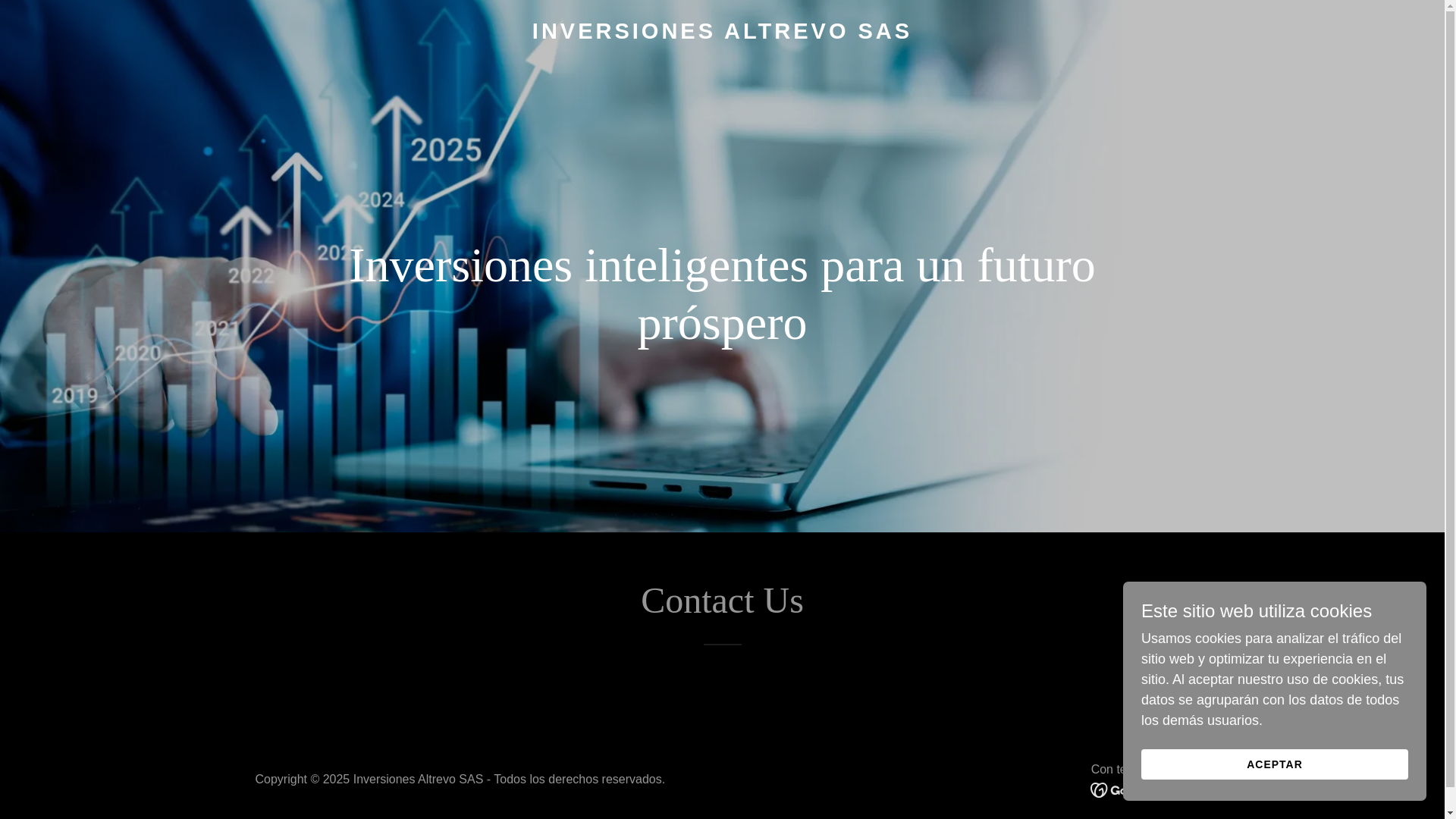 website screenshot of https://altrevo.co/
