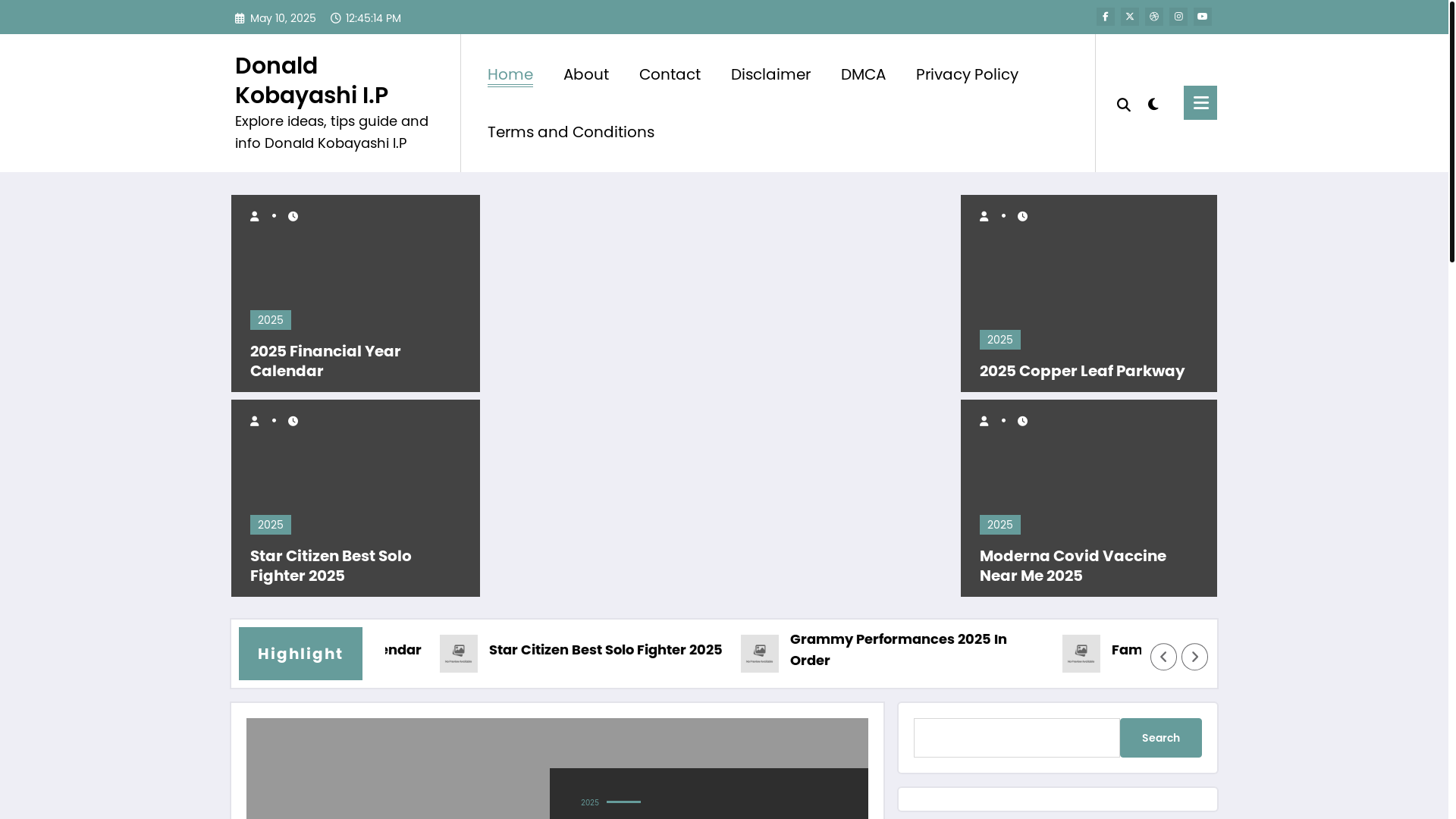 website screenshot of https://donaldkobayashiip.pages.dev/