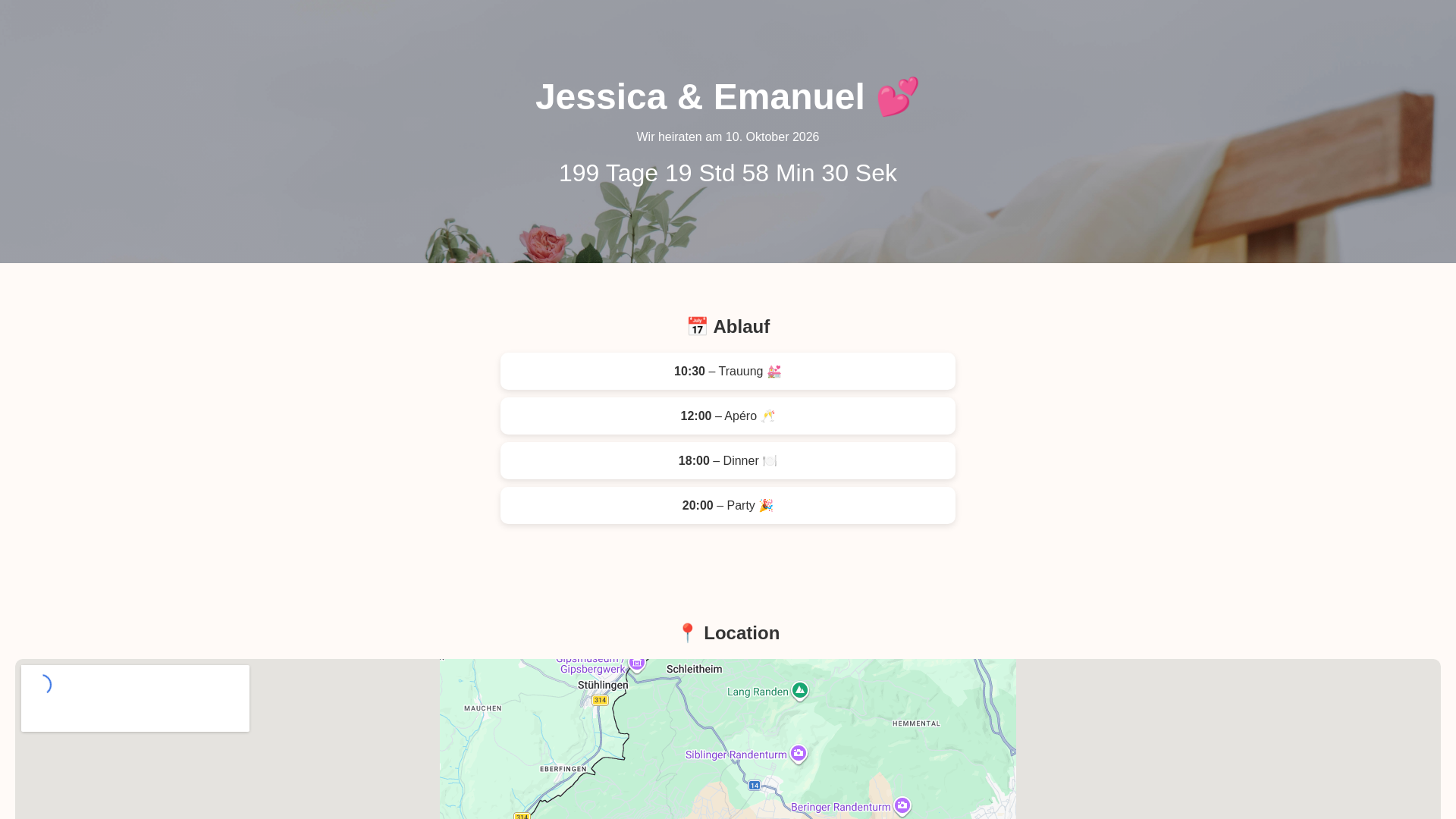 website screenshot of https://jessicaemanuel.ch/