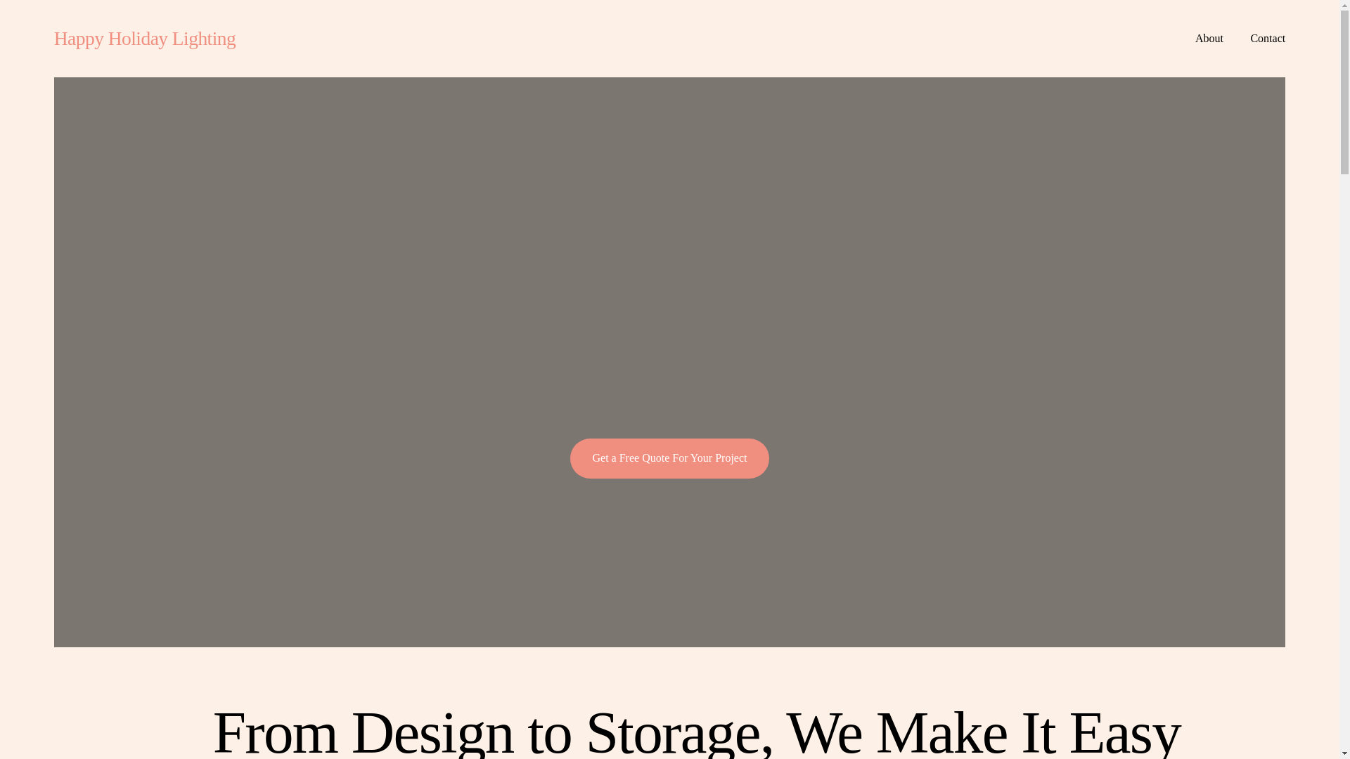 website screenshot of https://happy-holiday-lighting.com/