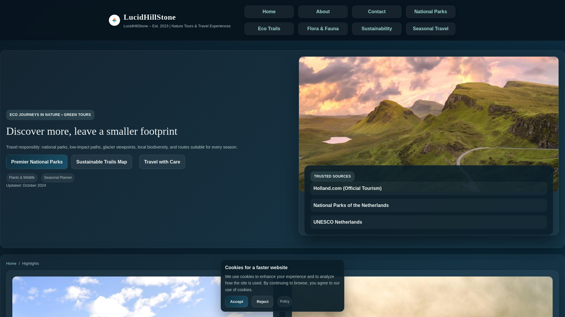 website screenshot of https://lucidhillstone.life