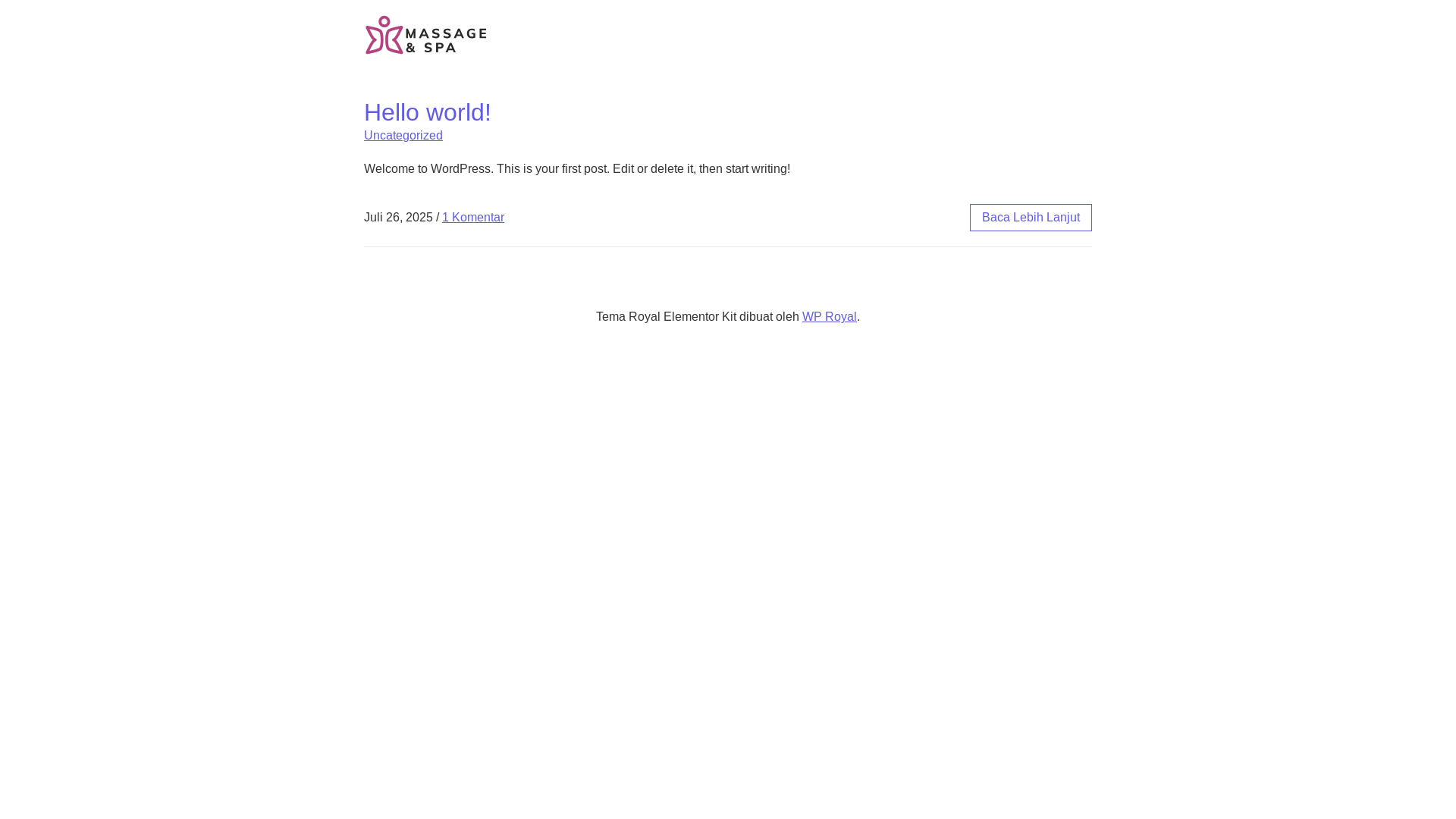 website screenshot of https://cendanaspamassage.com/