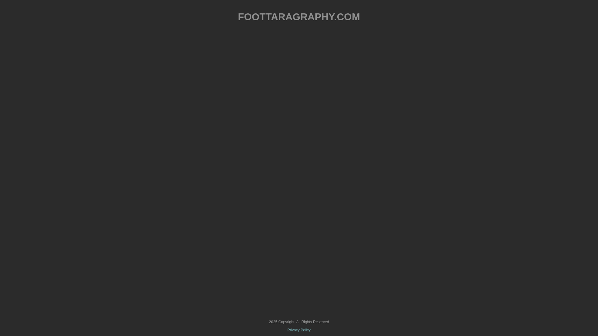 website screenshot of https://foottaragraphy.com/
