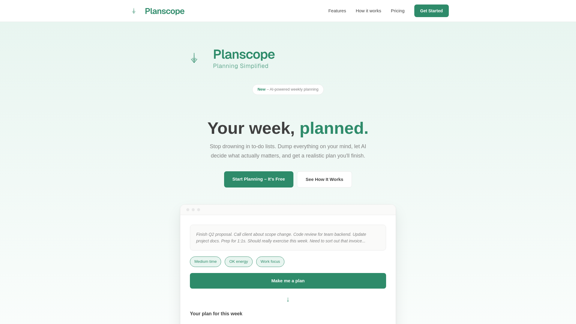 website screenshot of https://planscope.app/