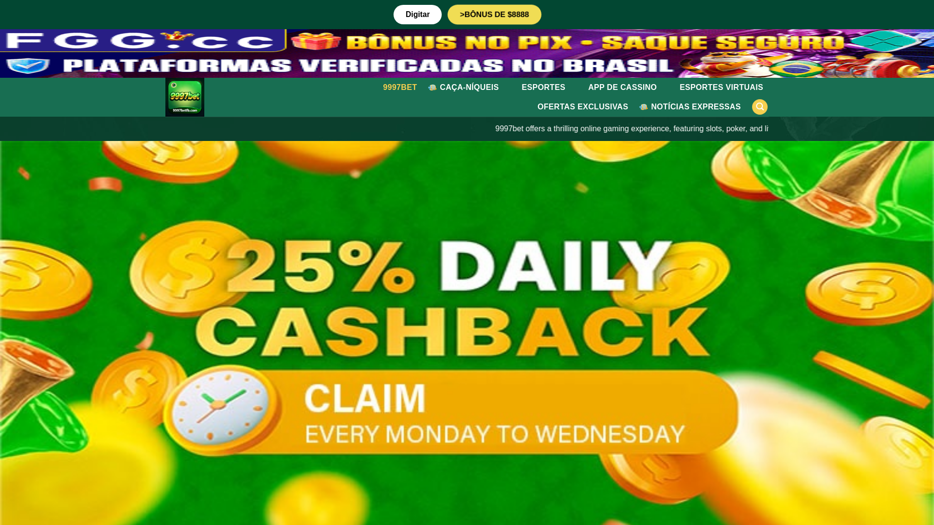 website screenshot of https://9997betfb.com