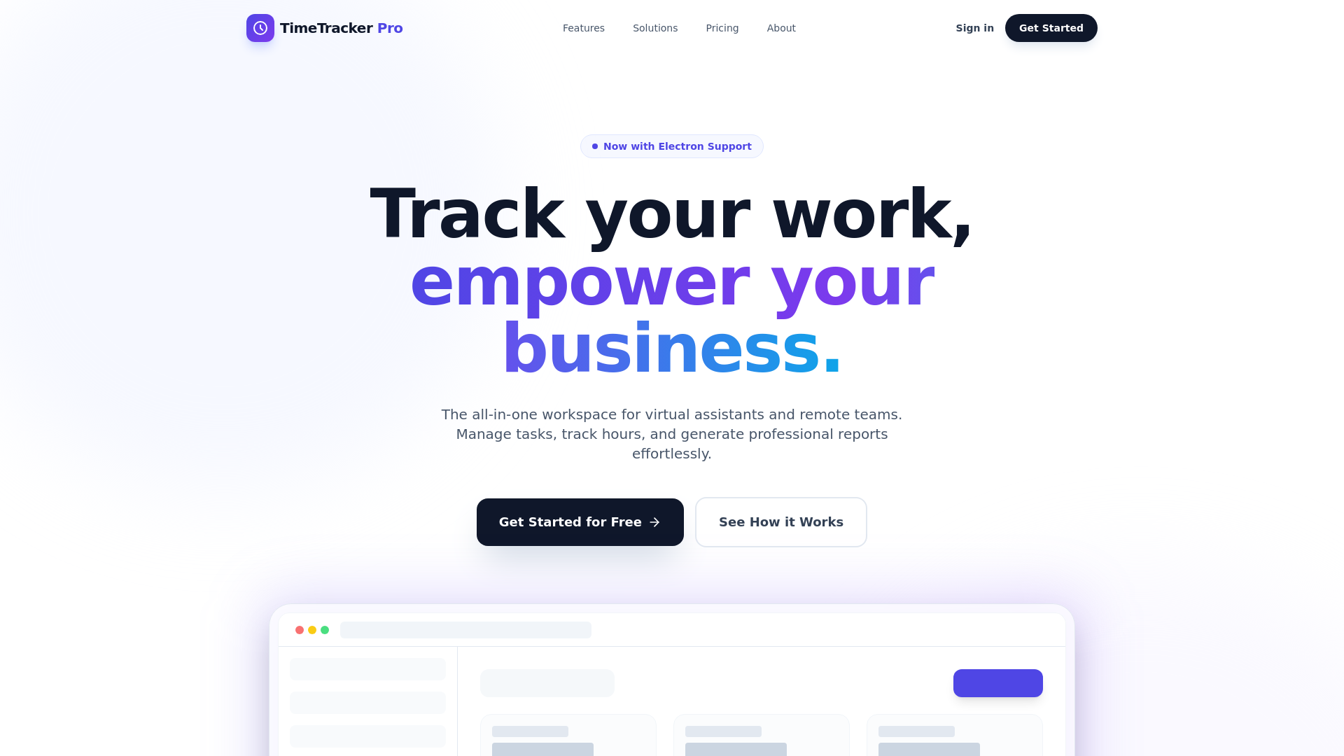 website screenshot of https://time-tracker-573.pages.dev/