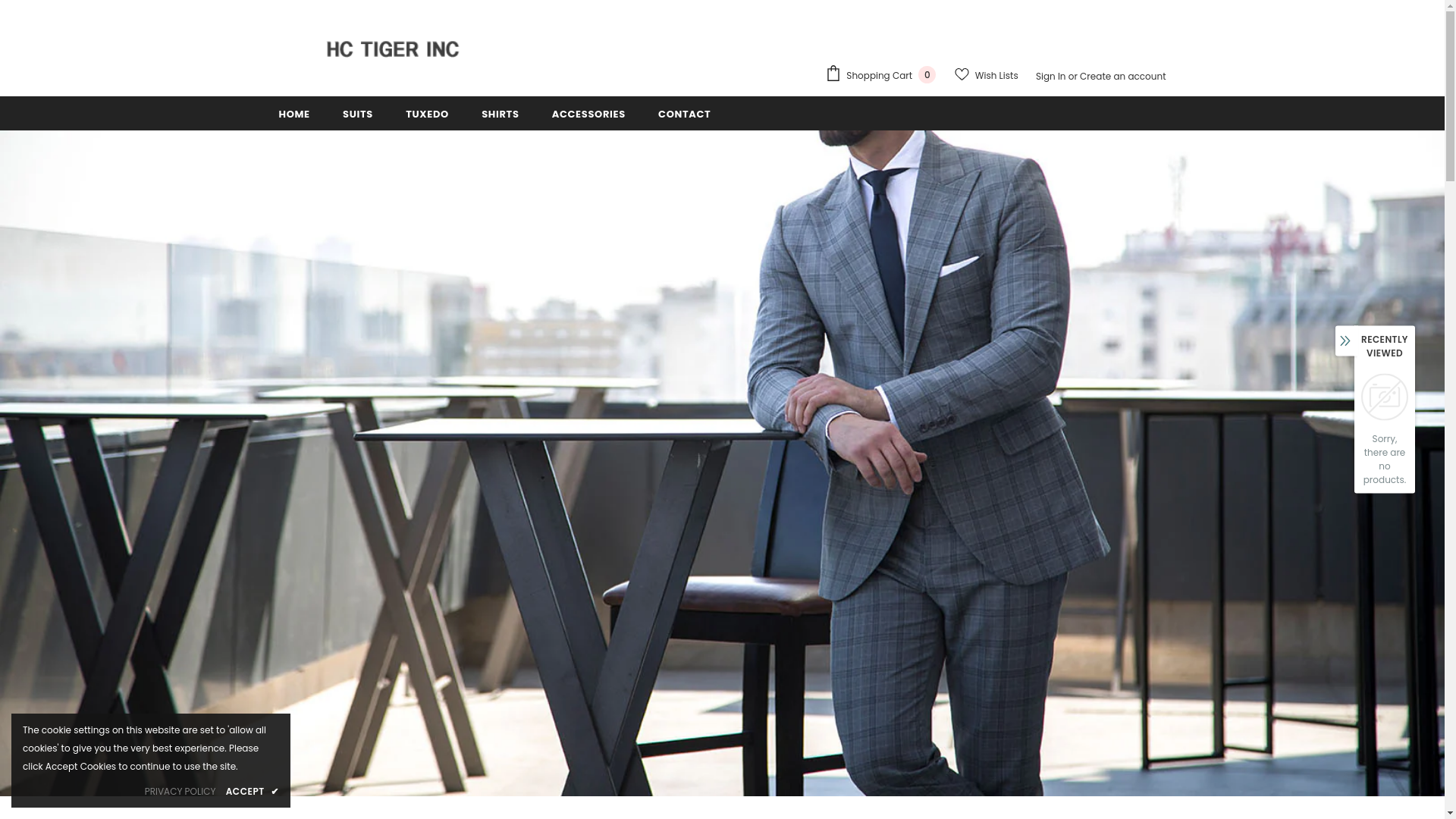 website screenshot of https://hctigerwholesale.com/