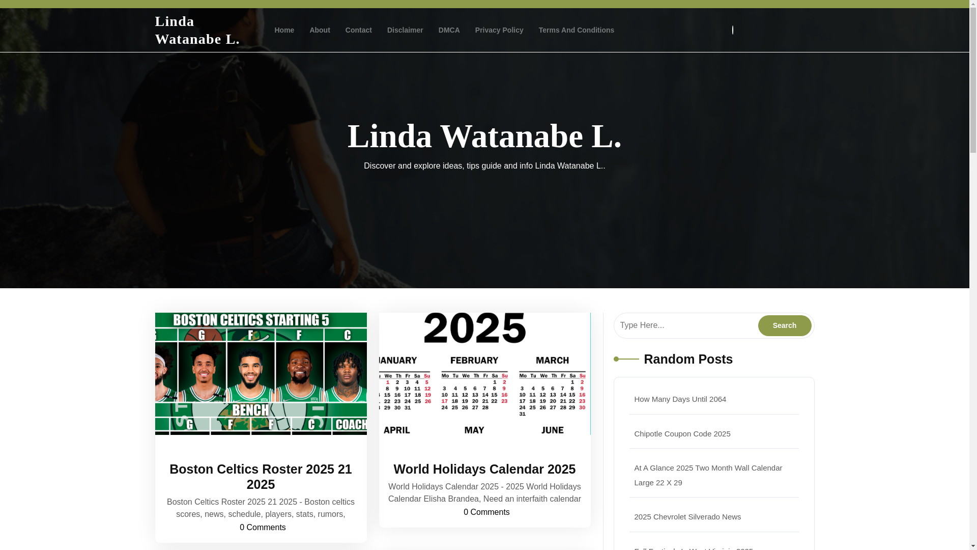 website screenshot of https://lindawatanabel.pages.dev/