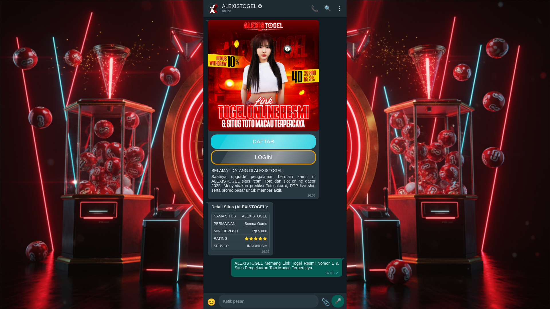 website screenshot of https://link-togel-online-terpercaya-nomor-satu.pages.dev/