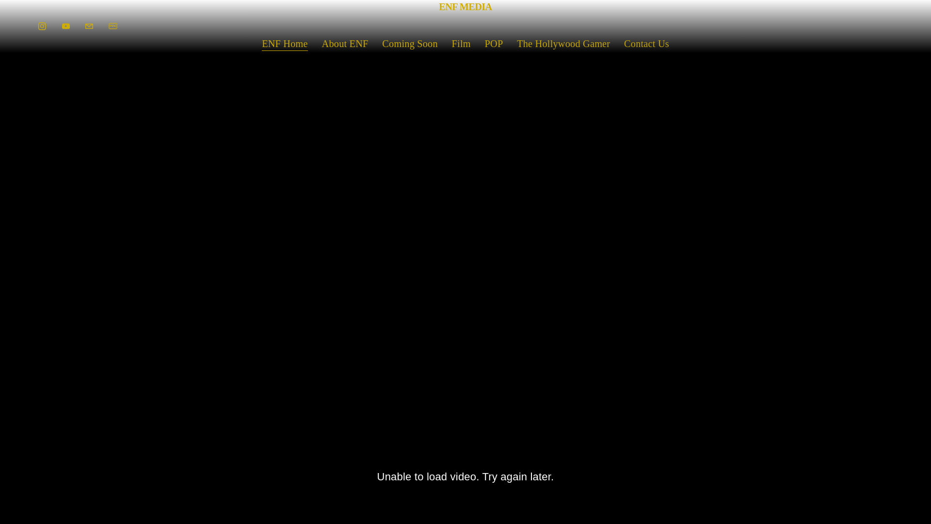 website screenshot of https://enfmediainc.com/