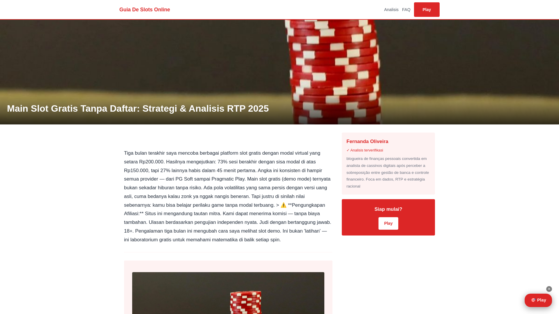 website screenshot of https://play-slot.hair/