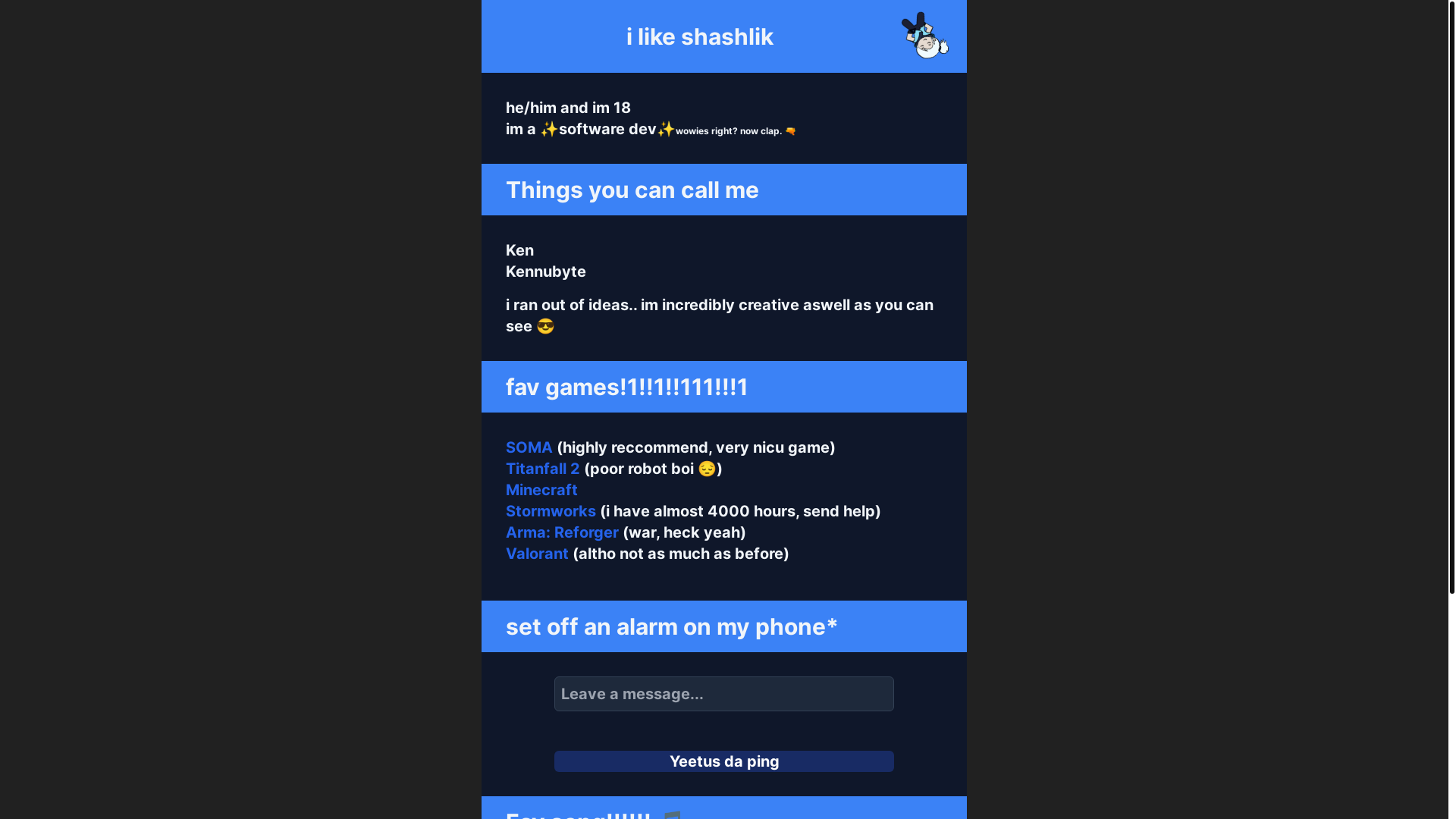 website screenshot of https://kennubyte.pages.dev/