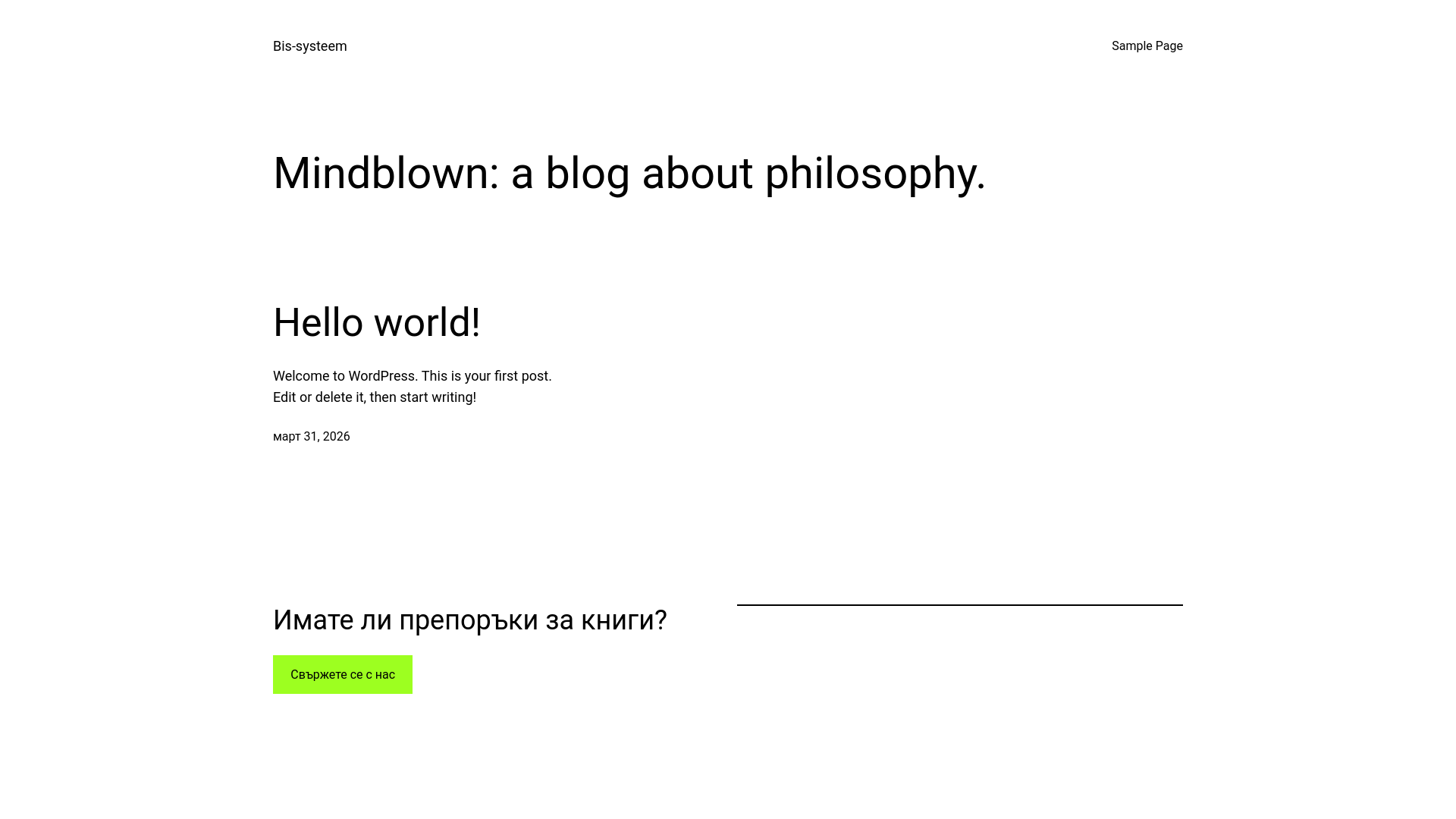 website screenshot of https://bis-systeem.com/
