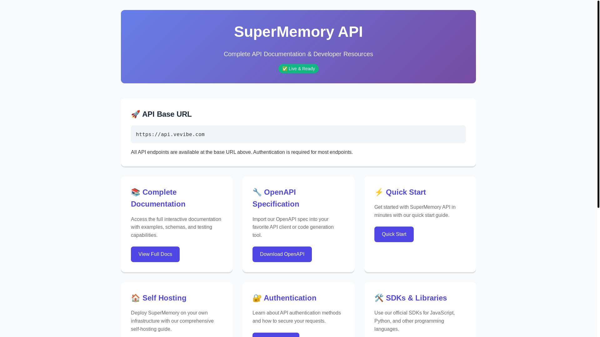 website screenshot of https://supermemory-docs-ceg.pages.dev/