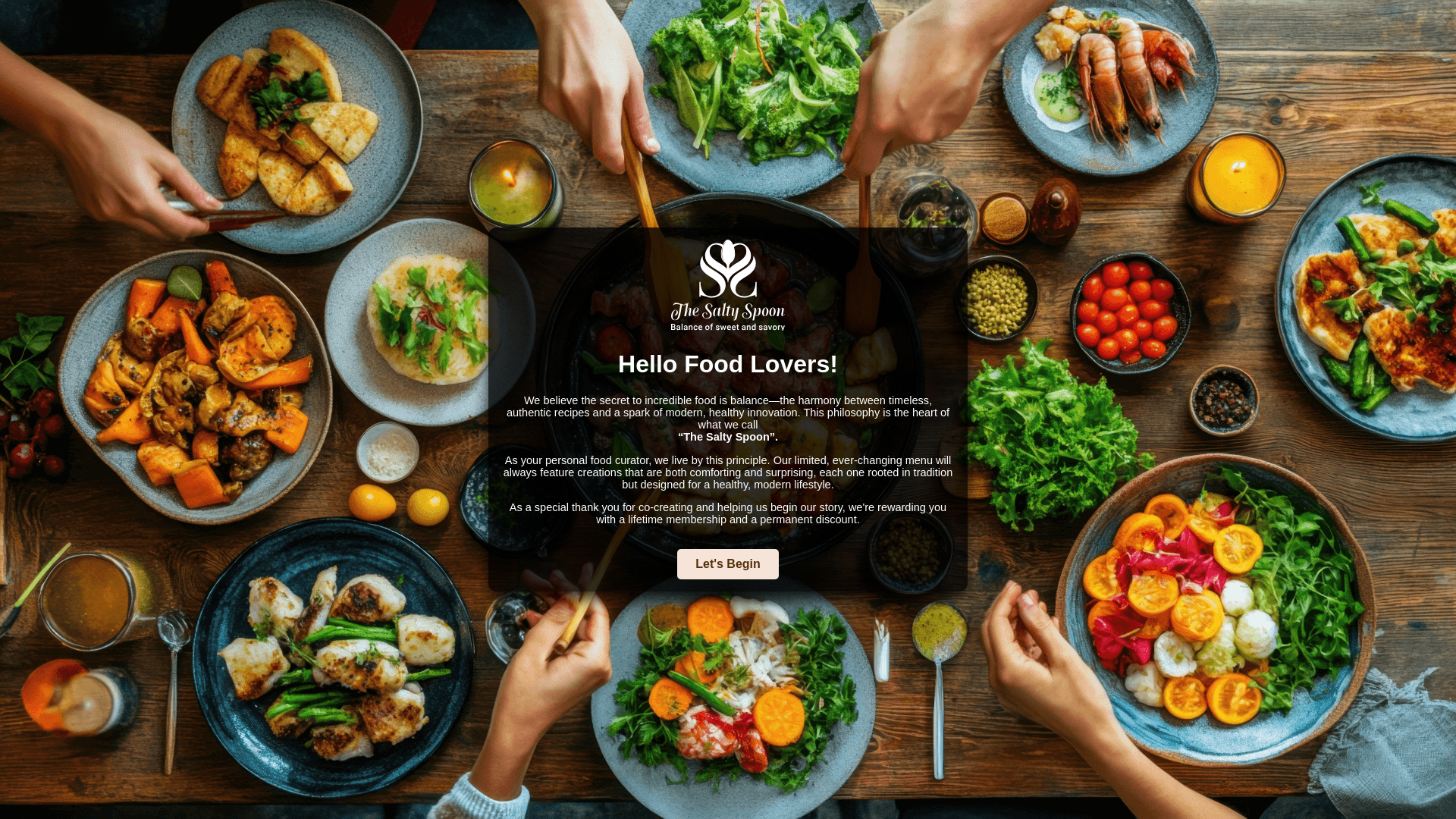 website screenshot of https://thesaltyspoon.pages.dev/
