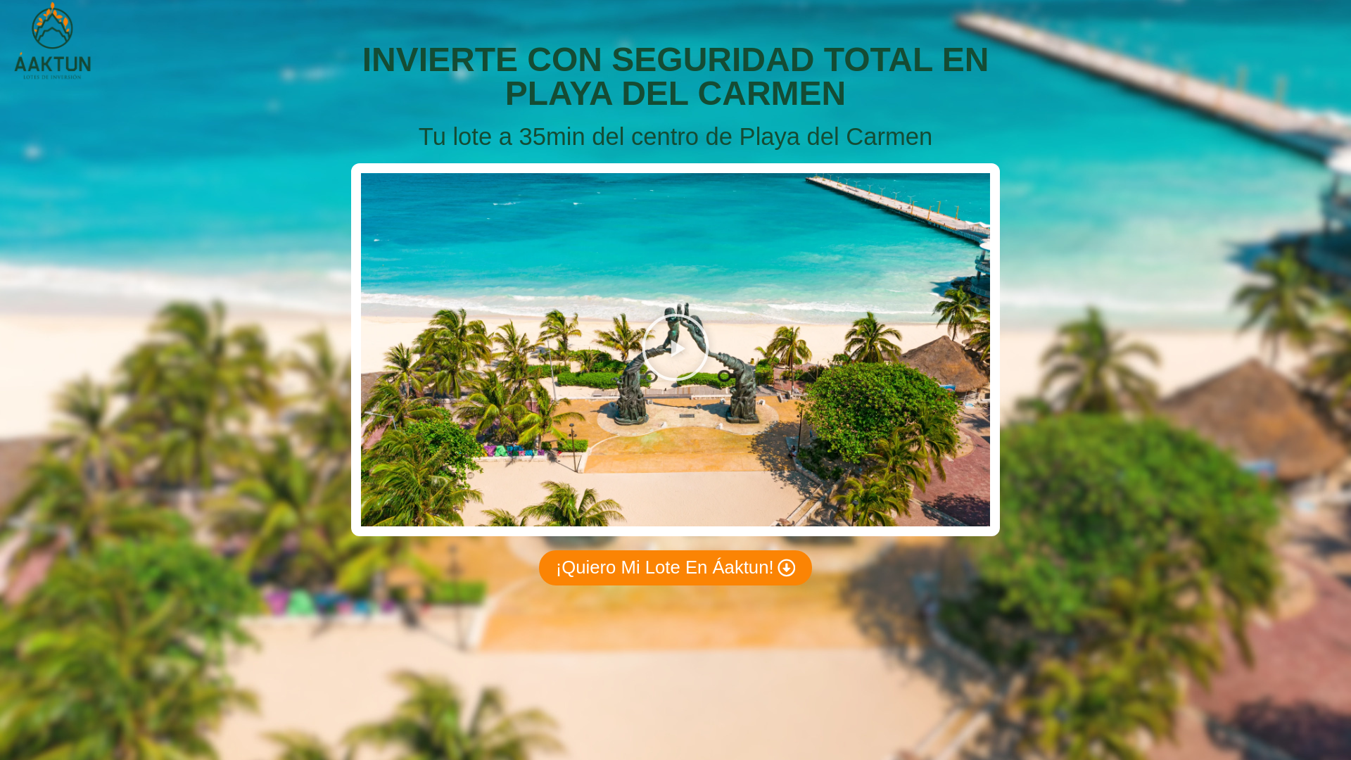 website screenshot of https://lotesaaktun.com/