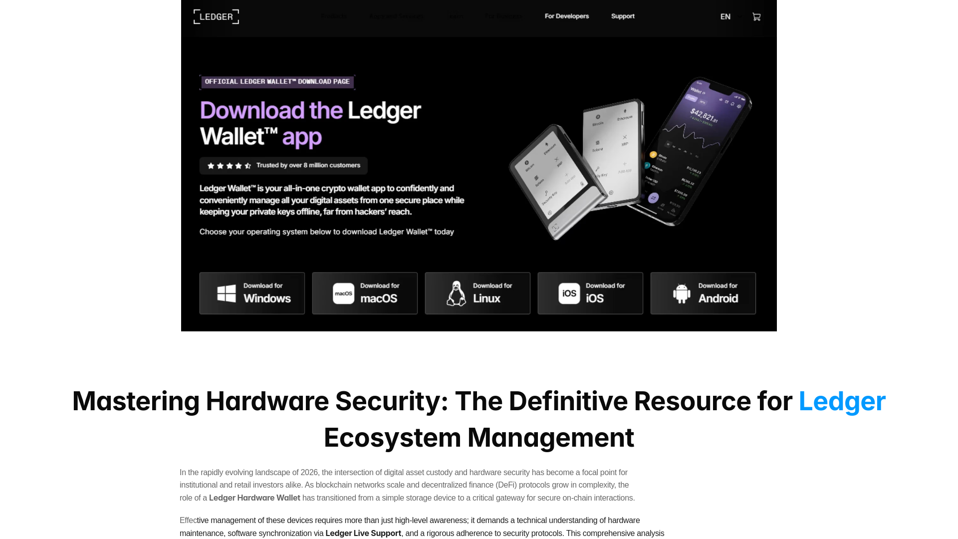 website screenshot of https://ledgr-fixstrt.framer.media/io-live