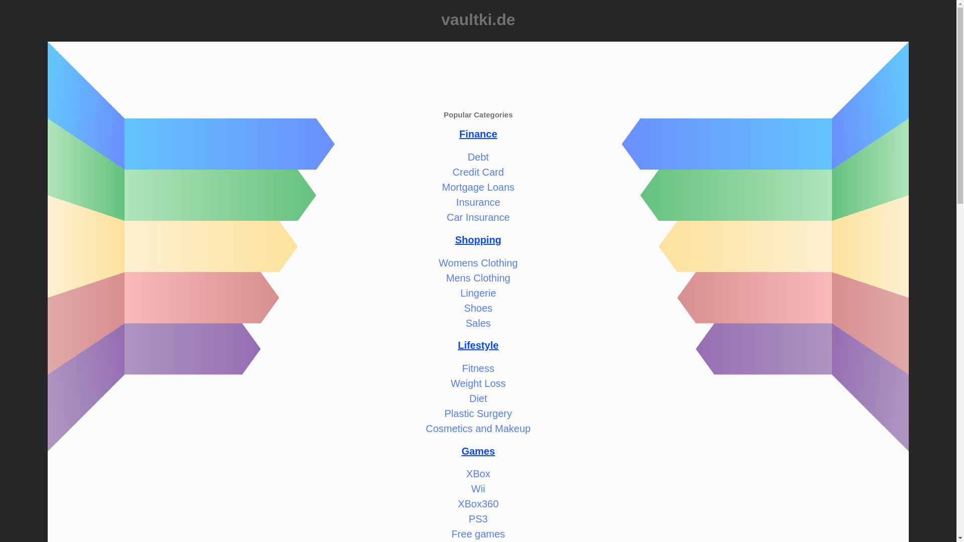 website screenshot of https://vaultki.de/
