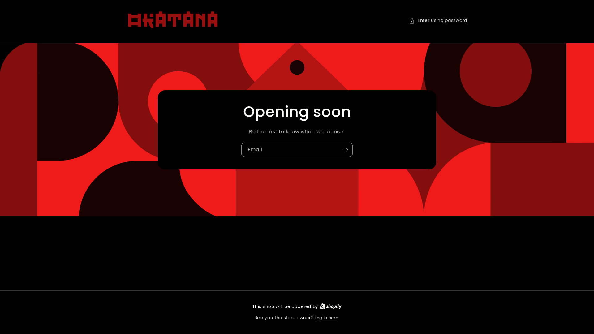 website screenshot of https://okatana.store/
