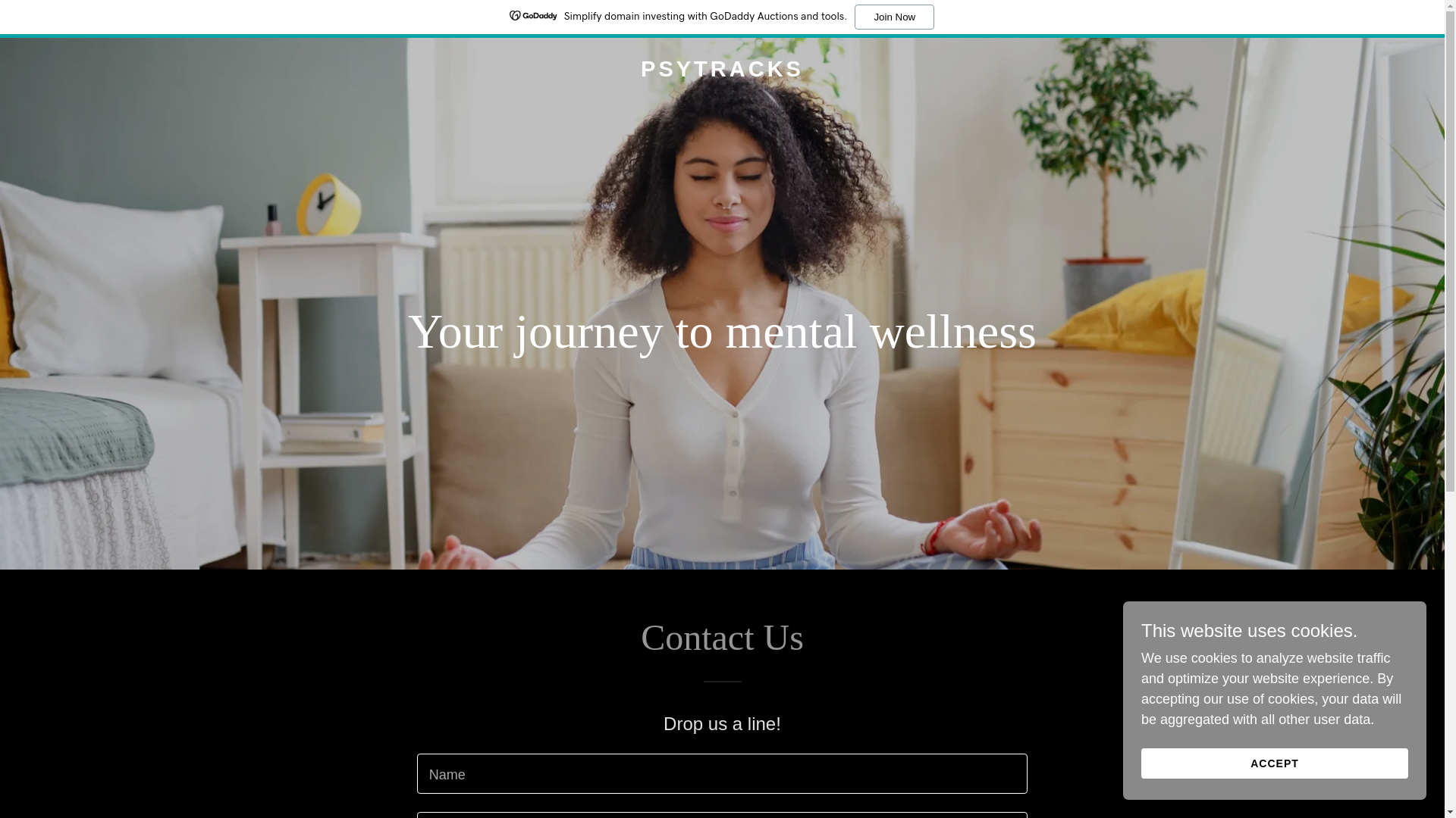 website screenshot of https://psytracks.online/