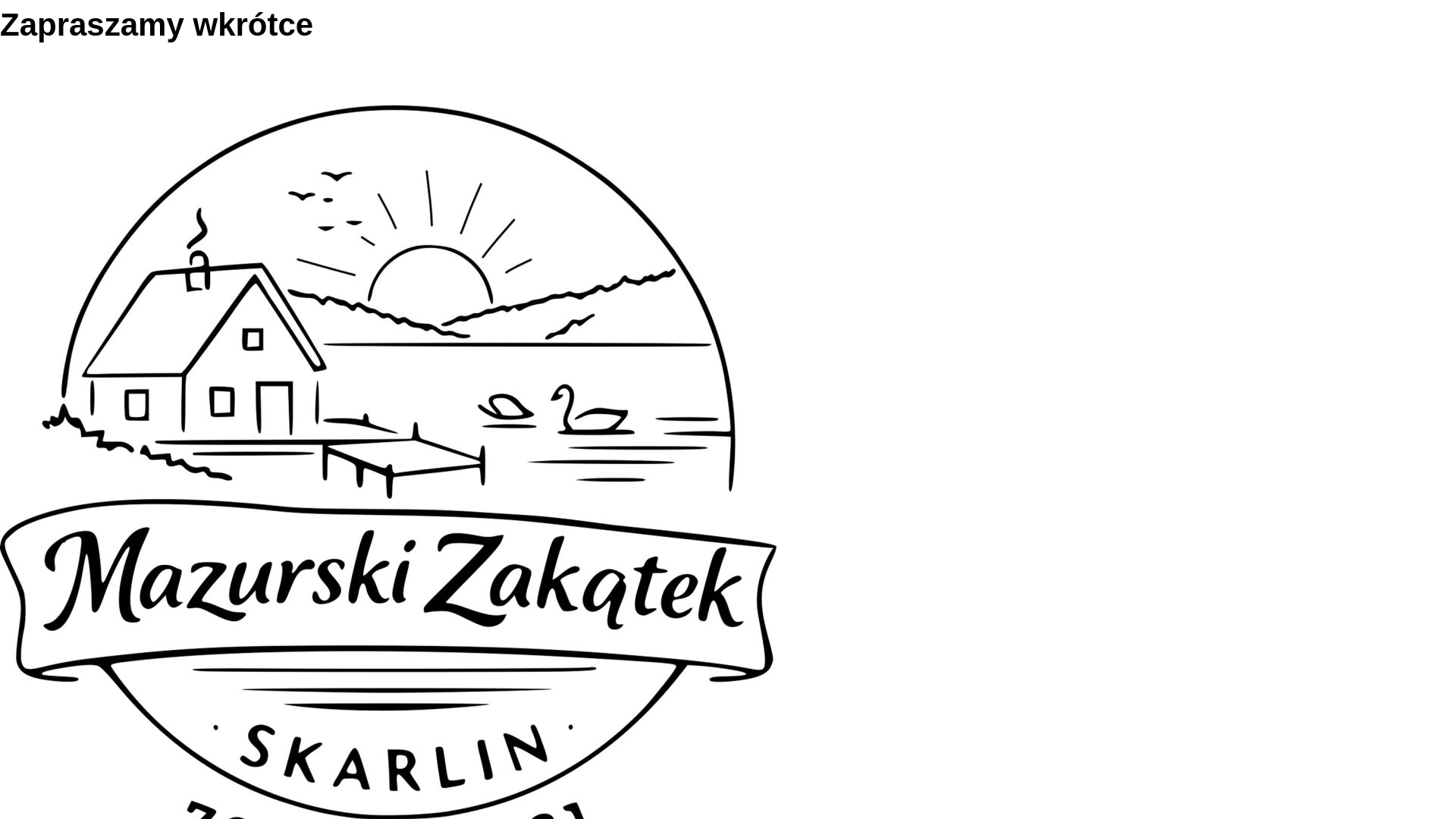 website screenshot of https://zakatekskarlin.pl