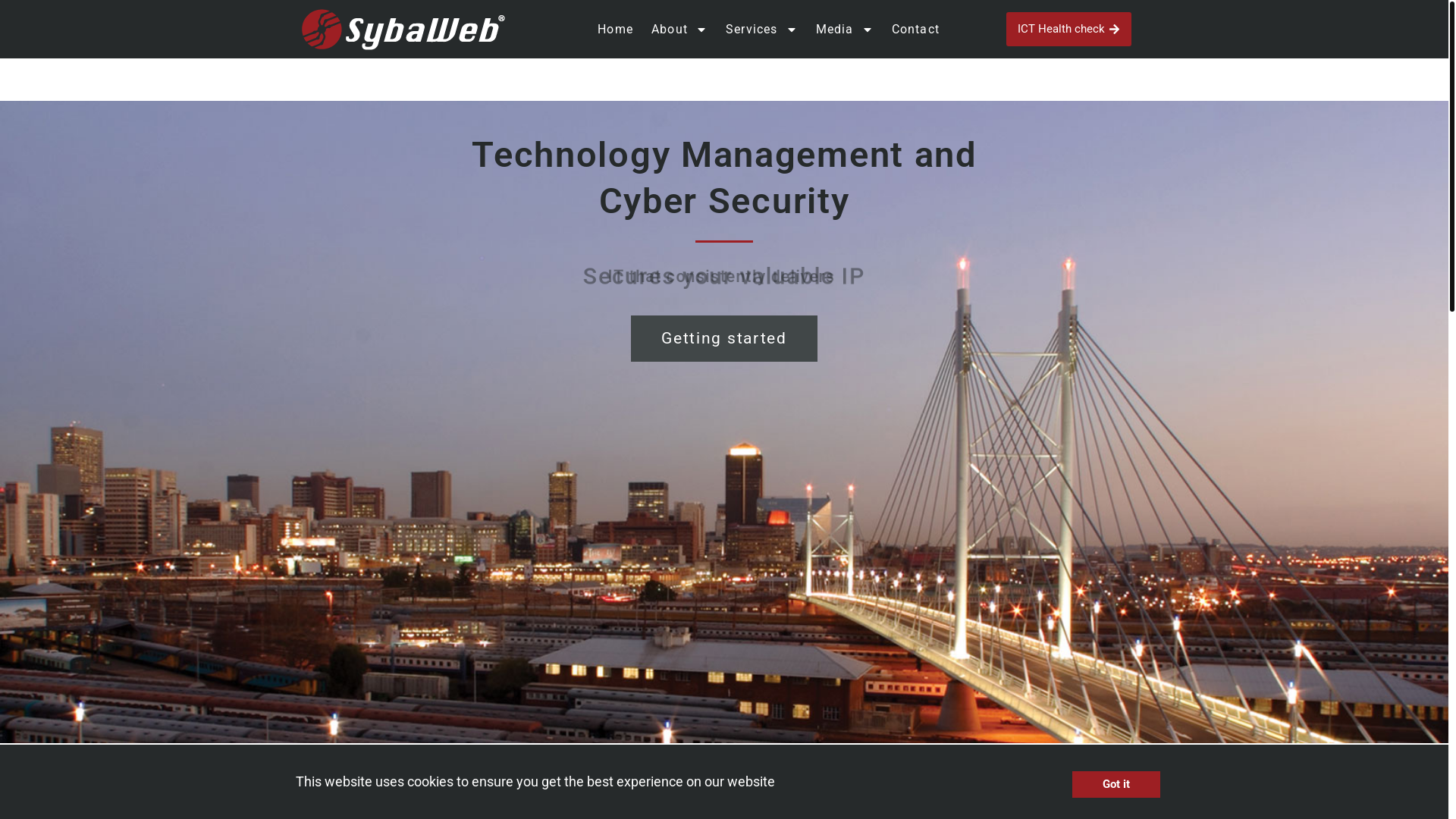 website screenshot of https://sybawebconnect.com/