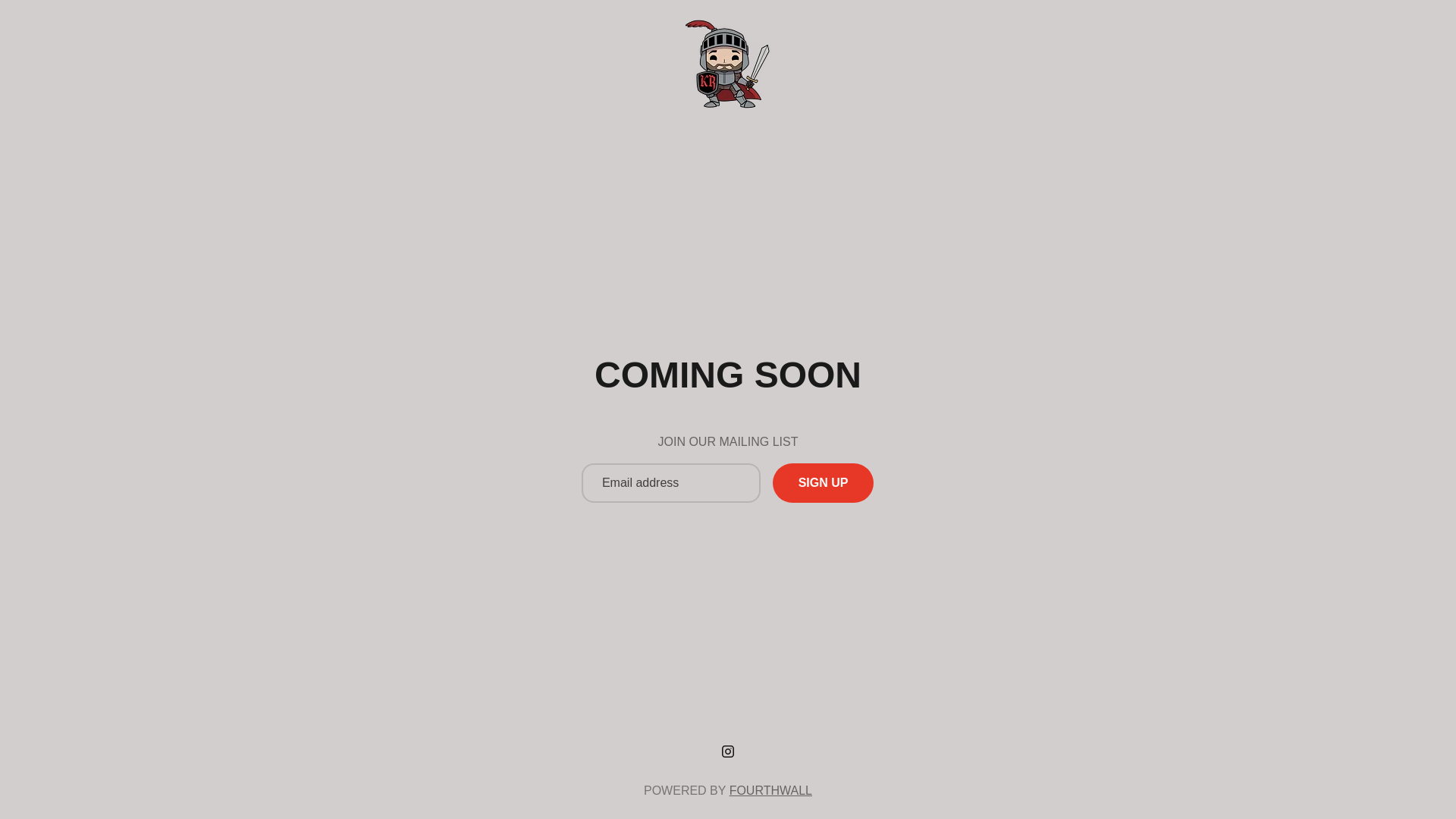 website screenshot of https://knightsrealmcollect.com/