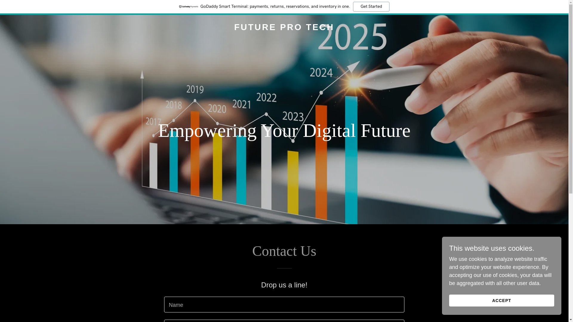 website screenshot of https://futureprotech.net/