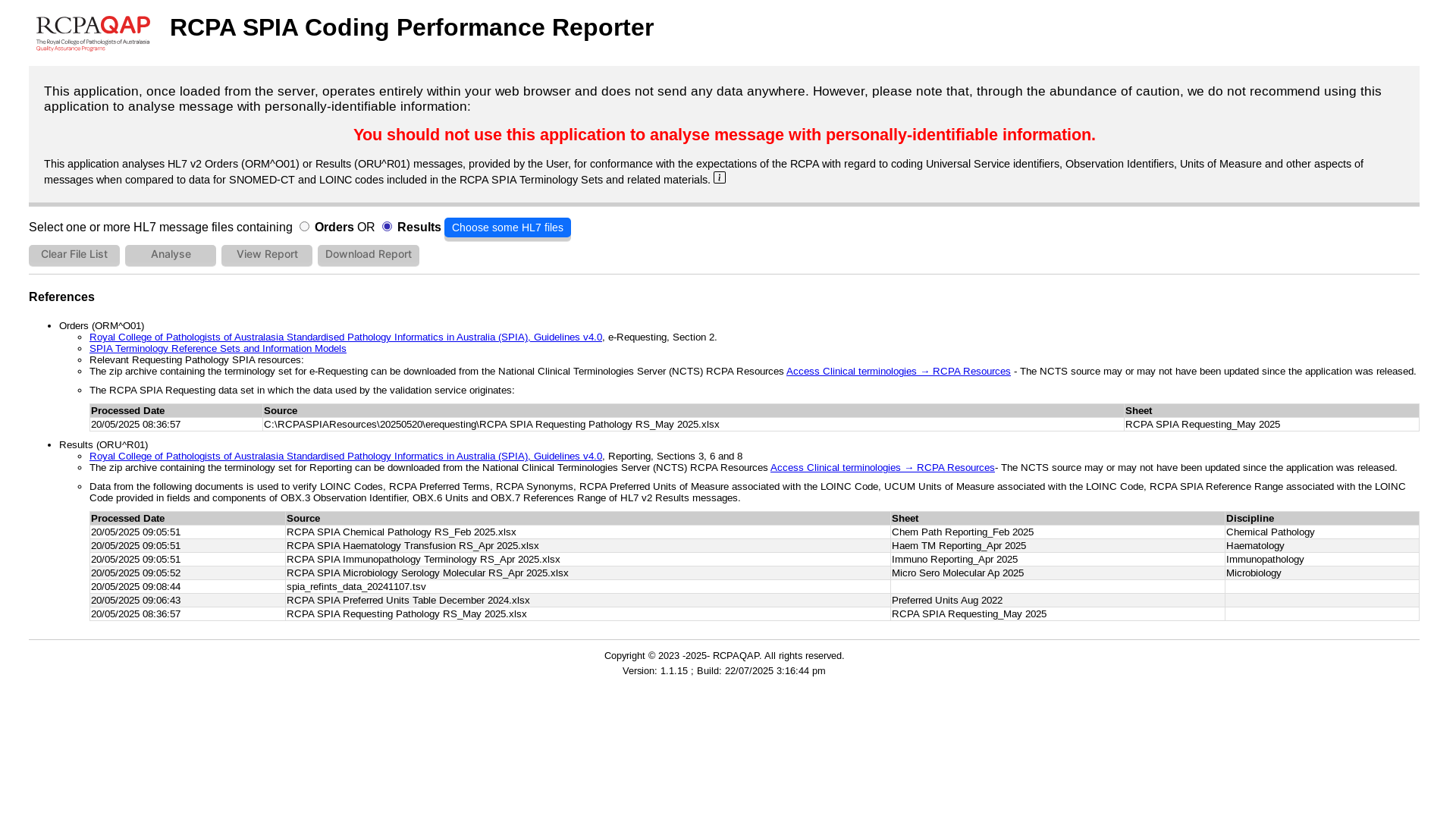 website screenshot of https://rcpa-spia-coding-performance.pages.dev/